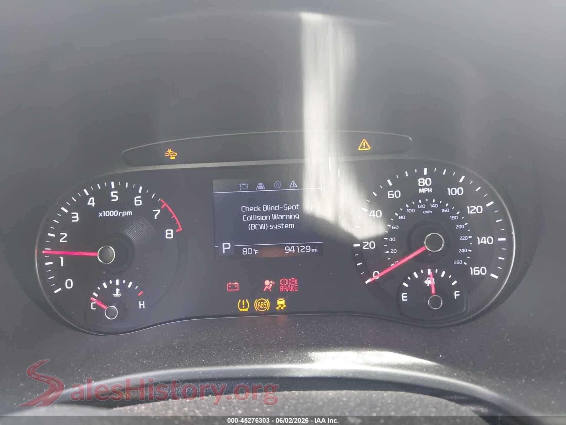 2020 KIA SOUL VIN KNDJ23AU6L7001683, passenger side view