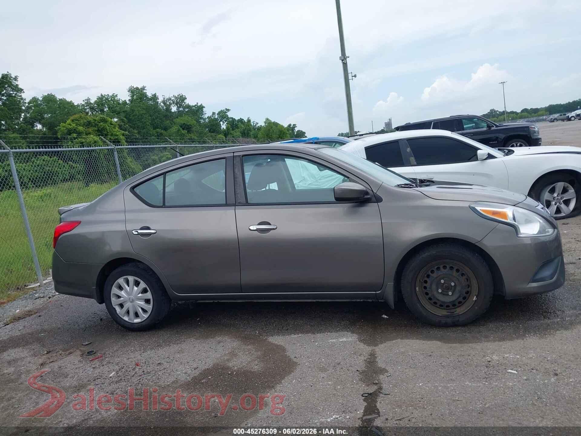 2017 NISSAN VERSA VIN 3N1CN7AP7HL810097, auction photo 13