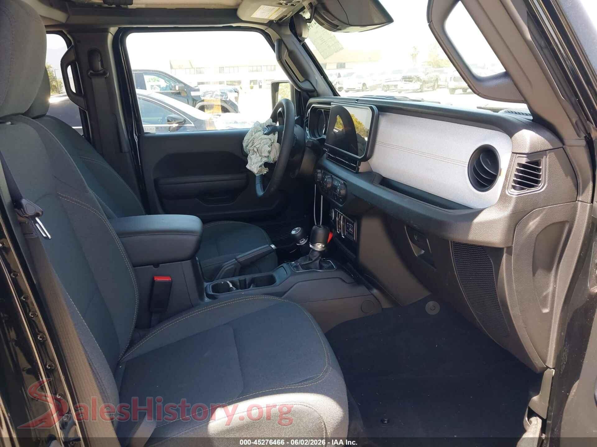 2026 JEEP WRANGLER VIN 1C4PJXDN1TW191410, rear view
