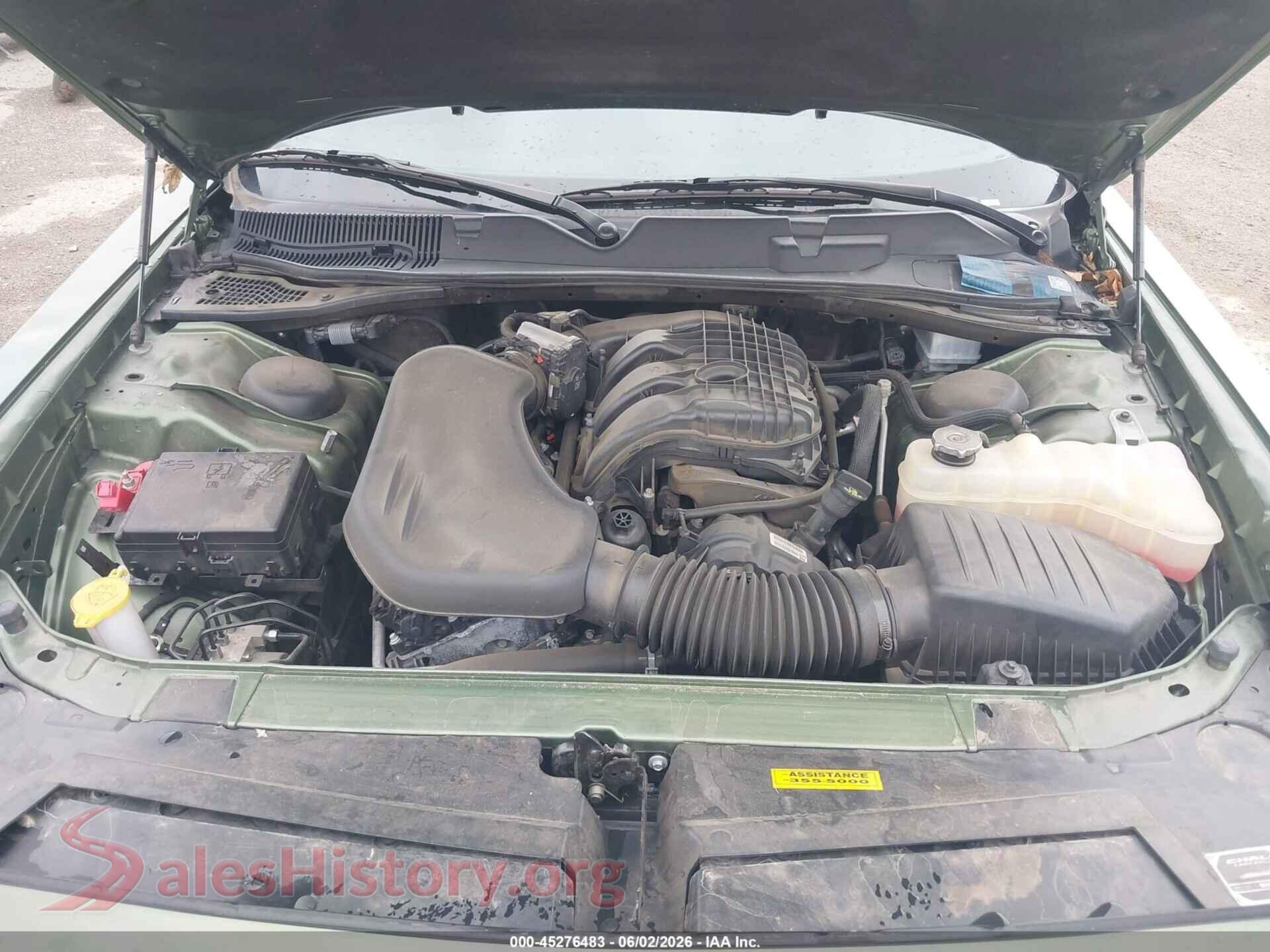 2023 DODGE CHALLENGER VIN 2C3CDZAG8PH696165, interior dashboard