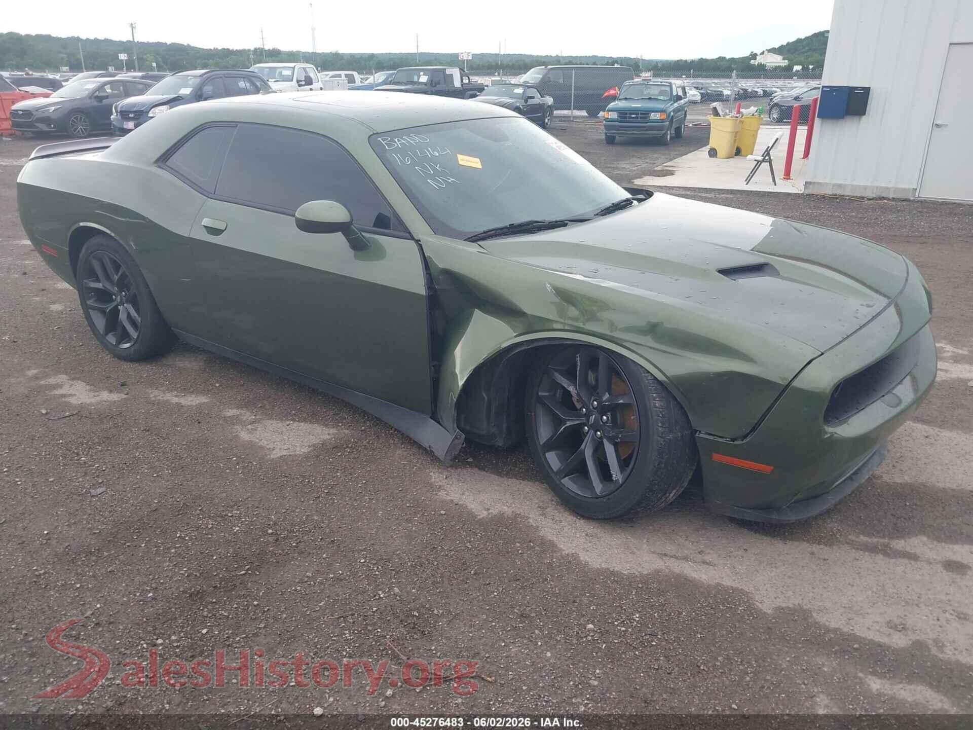 2023 DODGE CHALLENGER VIN 2C3CDZAG8PH696165, auction photo