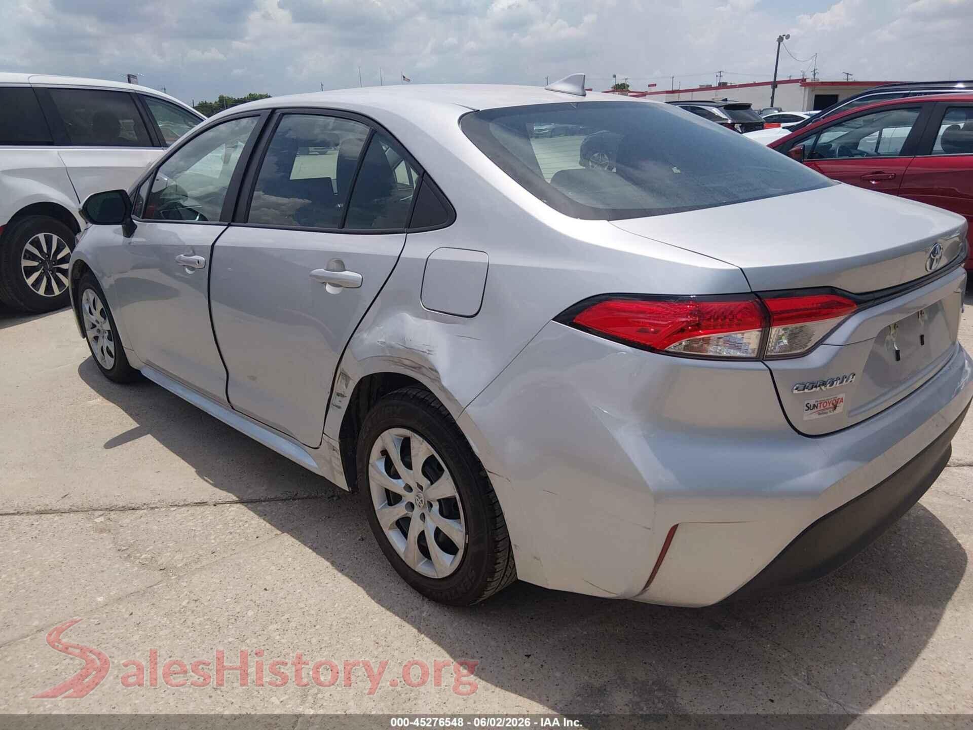2024 TOYOTA COROLLA VIN 5YFB4MDE2RP102543, driver side view