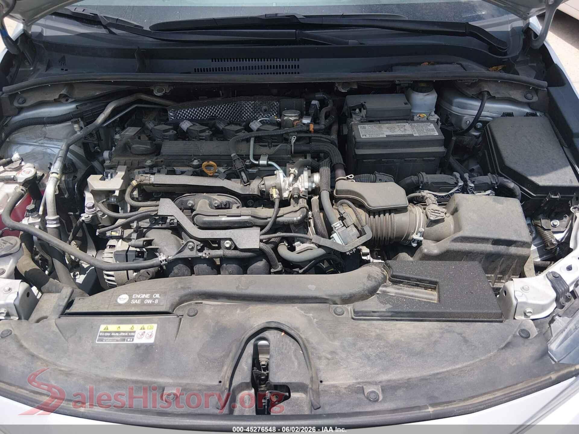 2024 TOYOTA COROLLA VIN 5YFB4MDE2RP102543, interior dashboard