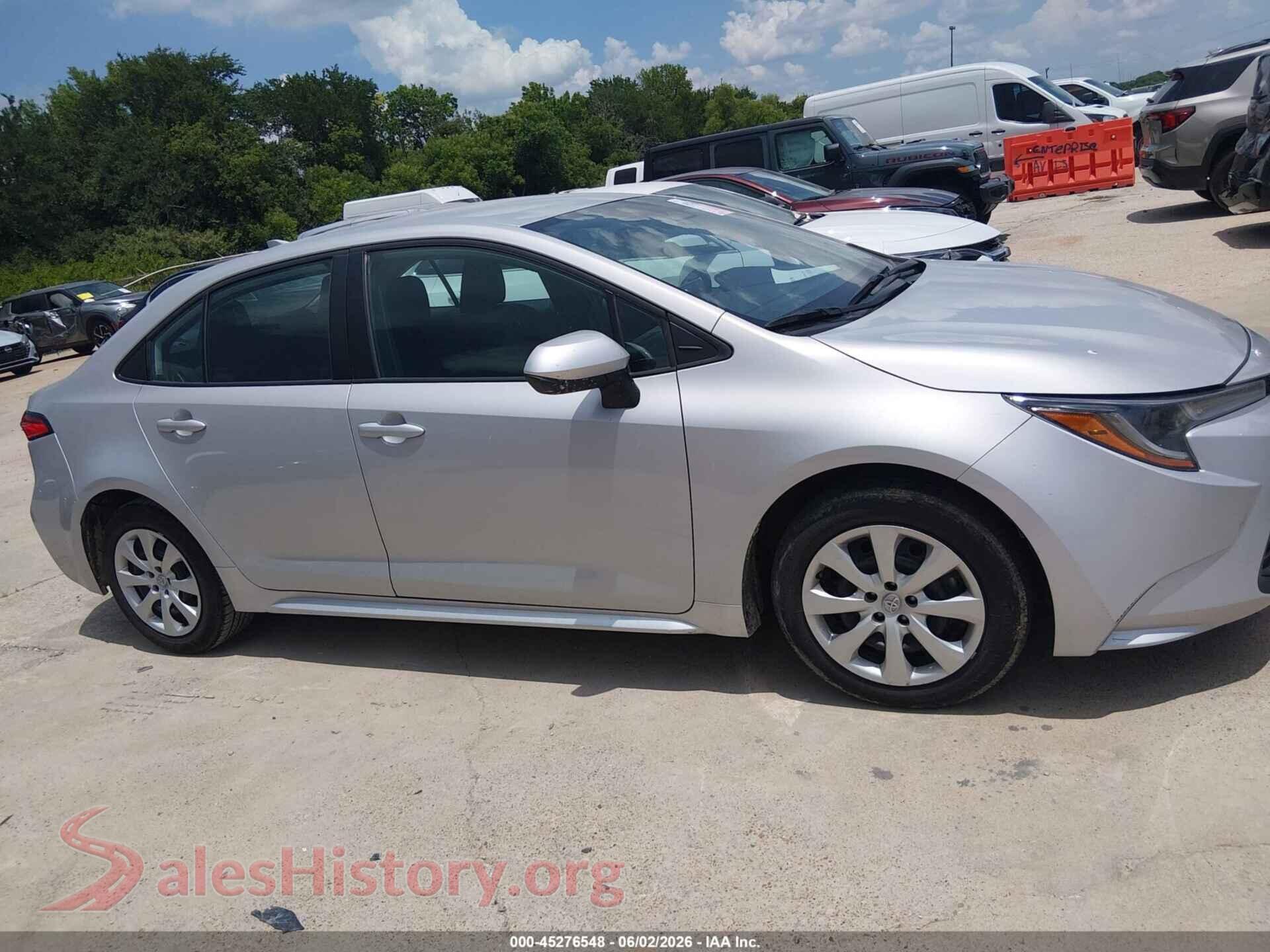 2024 TOYOTA COROLLA VIN 5YFB4MDE2RP102543, auction photo 13