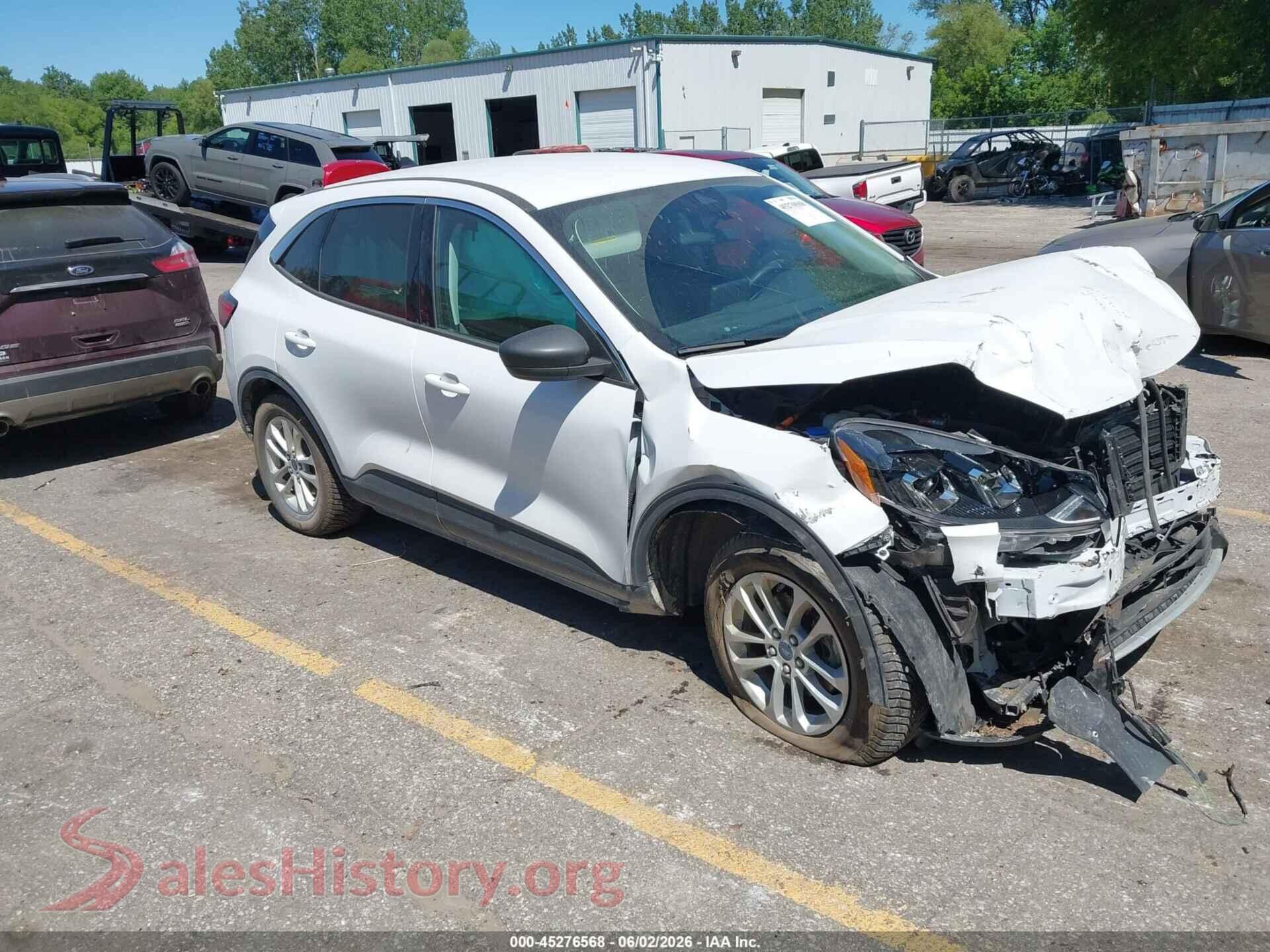 2022 FORD ESCAPE VIN 1FMCU9BZ9NUB46507, auction photo