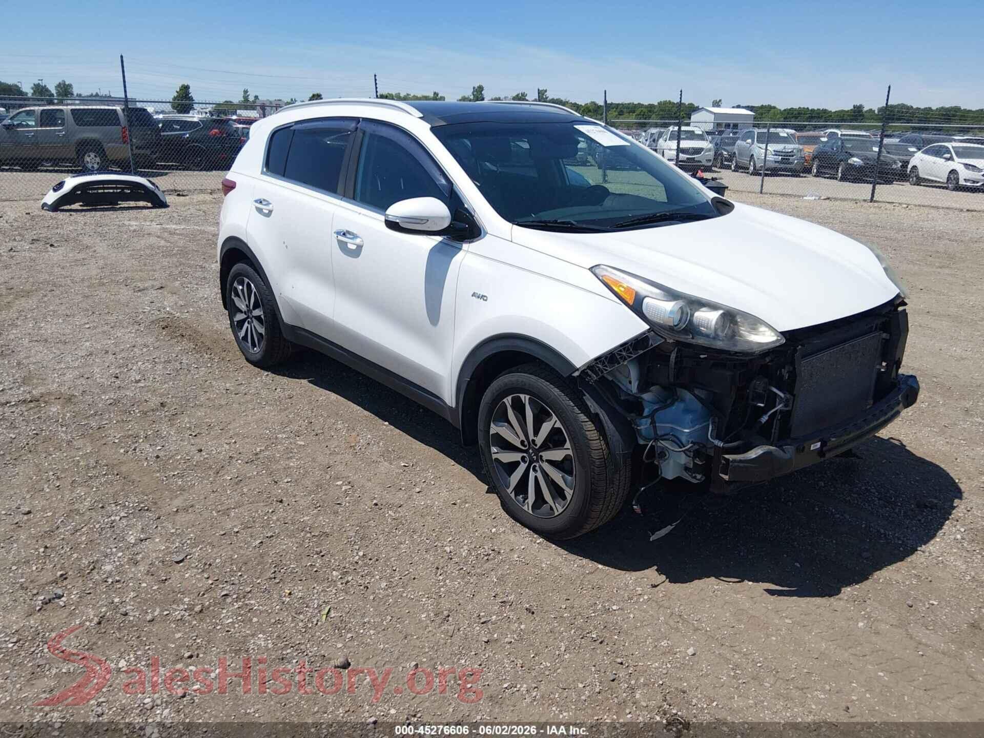 KNDPNCAC2H7078678 2017 KIA SPORTAGE
