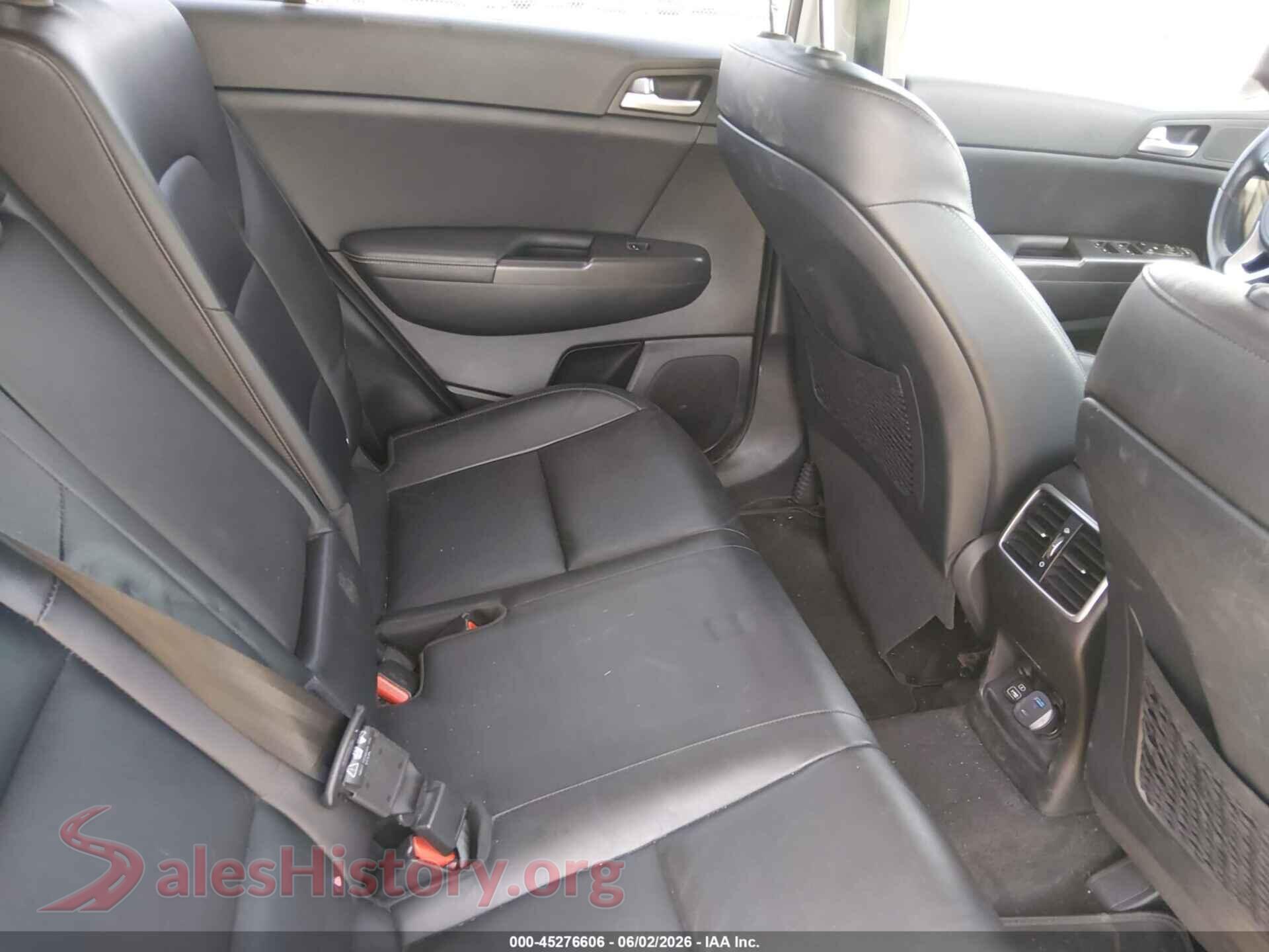 2017 KIA SPORTAGE VIN KNDPNCAC2H7078678, front passenger side