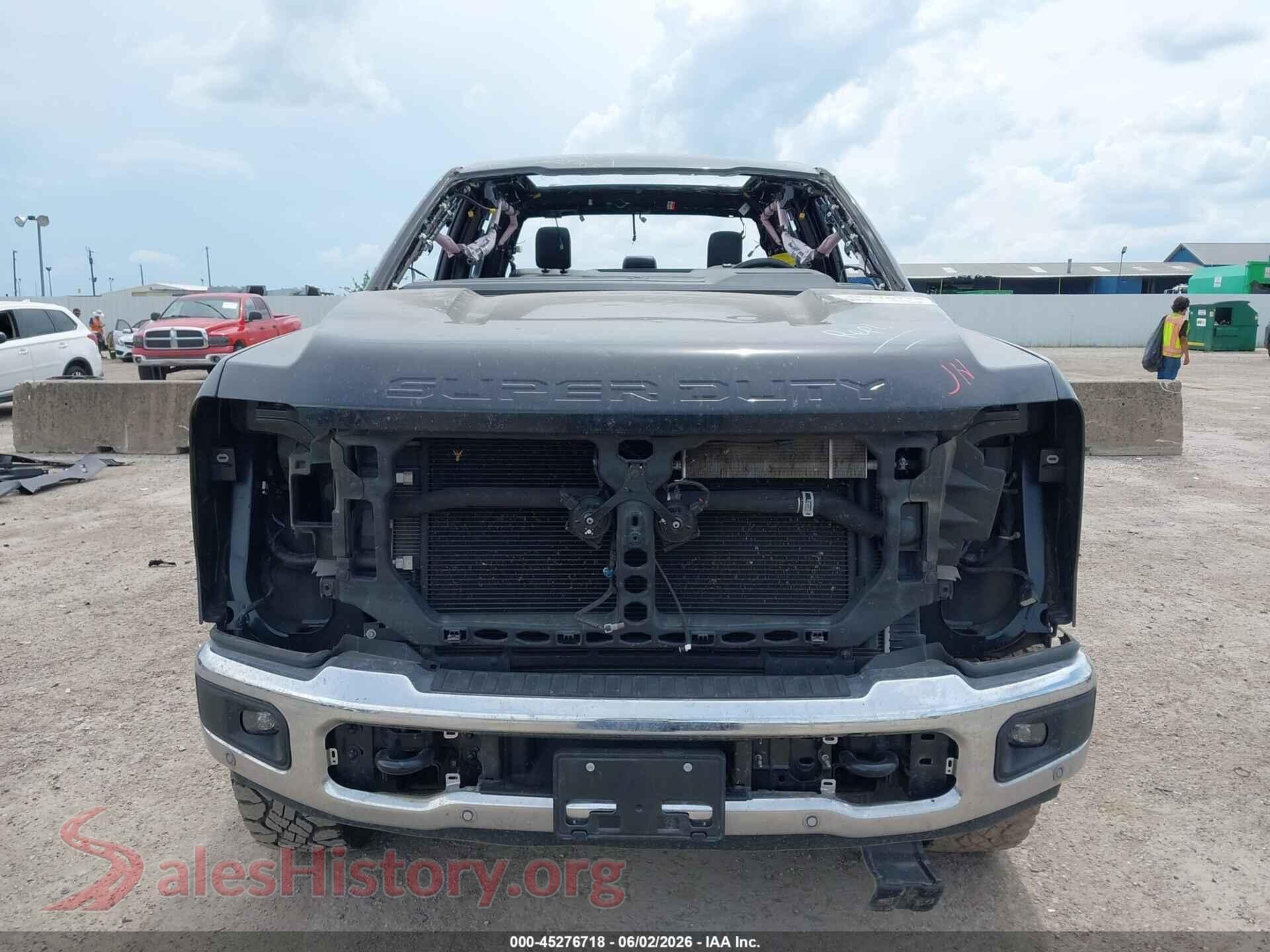 2024 FORD F-250 VIN 1FT8W2BMXREF29064, odometer mileage