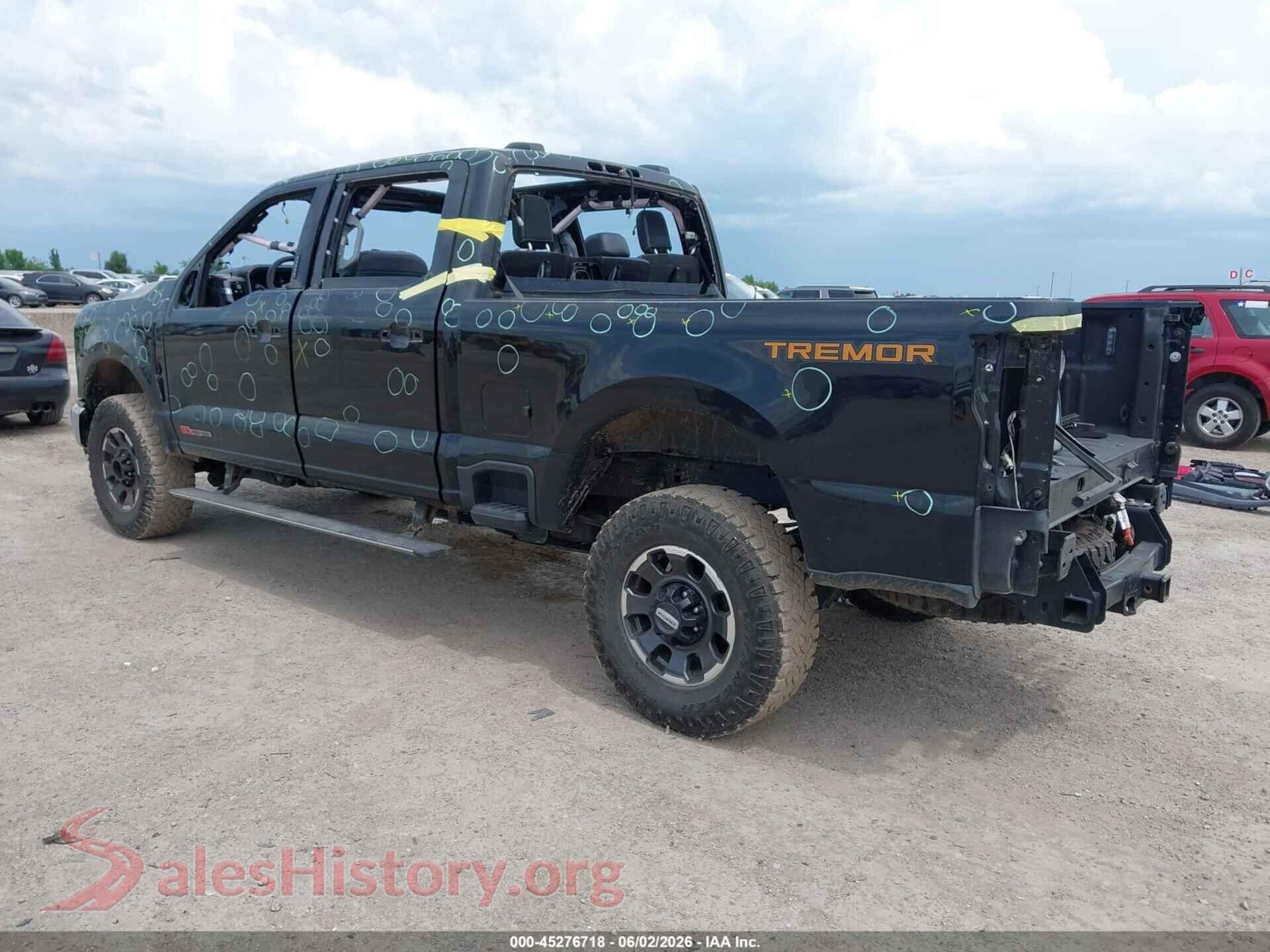 2024 FORD F-250 VIN 1FT8W2BMXREF29064, driver side view