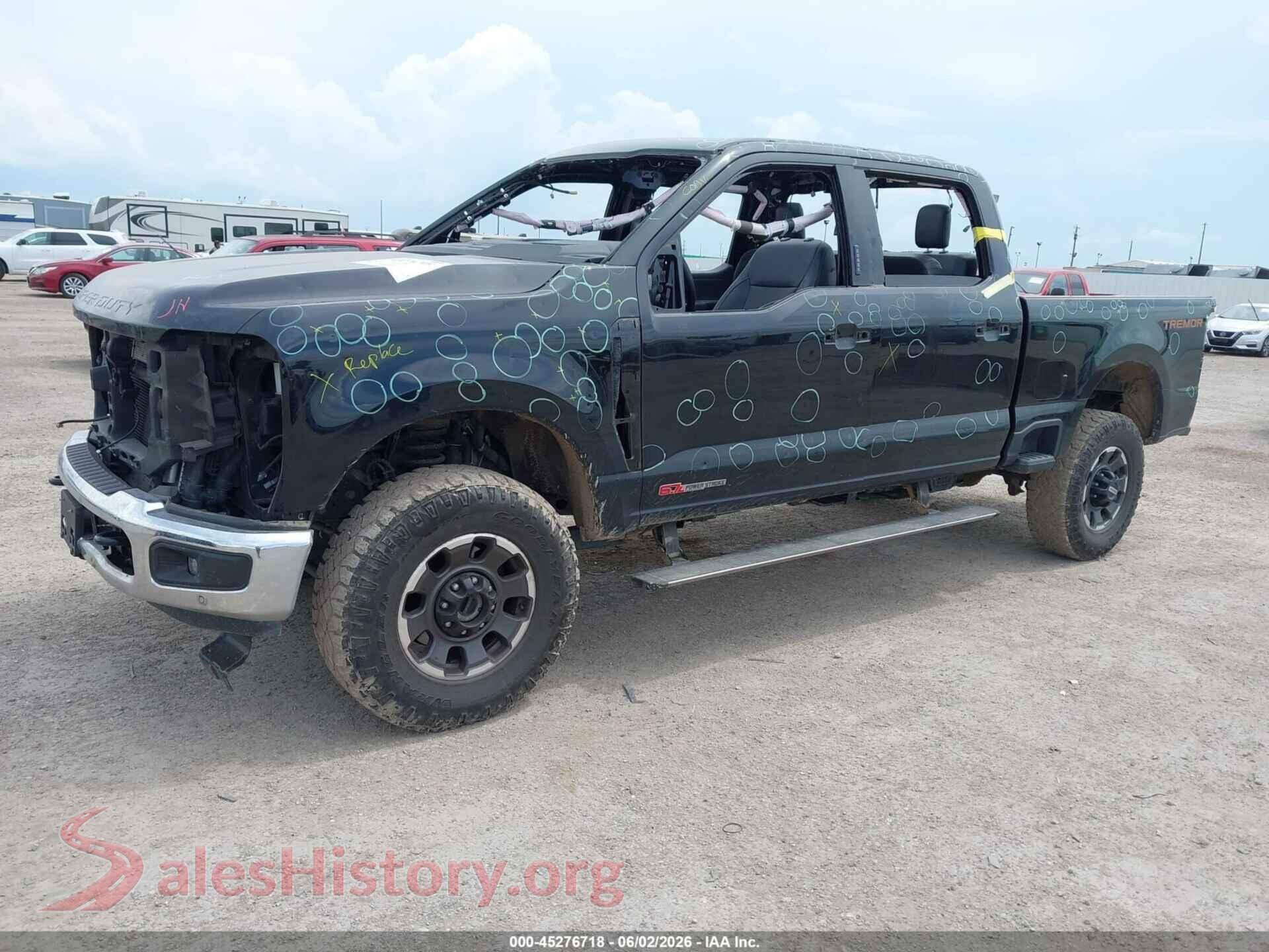 2024 FORD F-250 VIN 1FT8W2BMXREF29064, front view