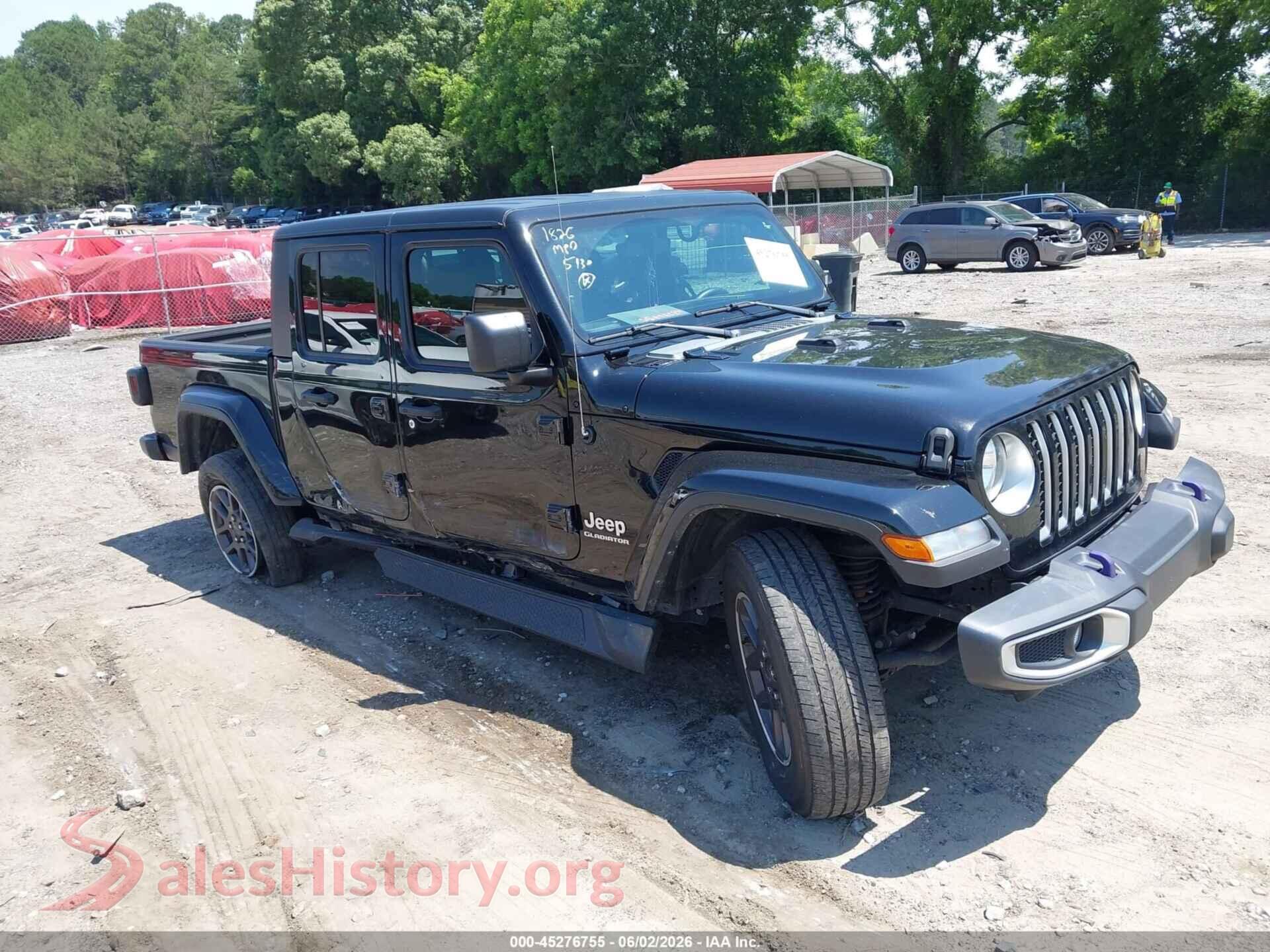 1C6HJTFG8NL131826 2022 JEEP GLADIATOR