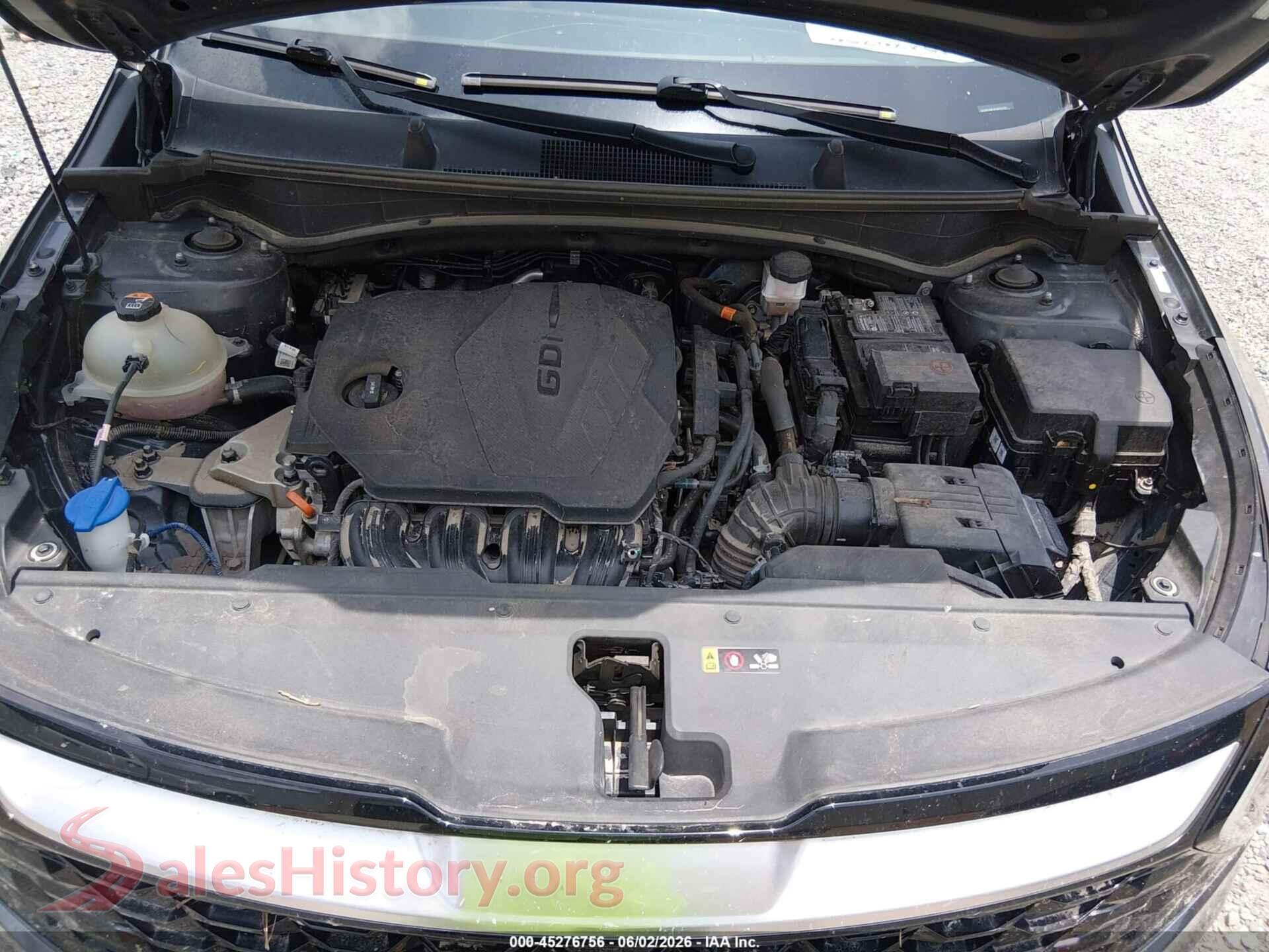 2023 KIA SPORTAGE VIN 5XYK53AFXPG055753, interior dashboard