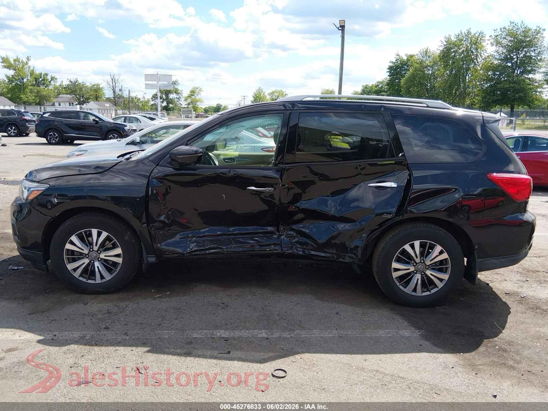 2018 NISSAN PATHFINDER VIN 5N1DR2MM1JC674105, auction photo 13