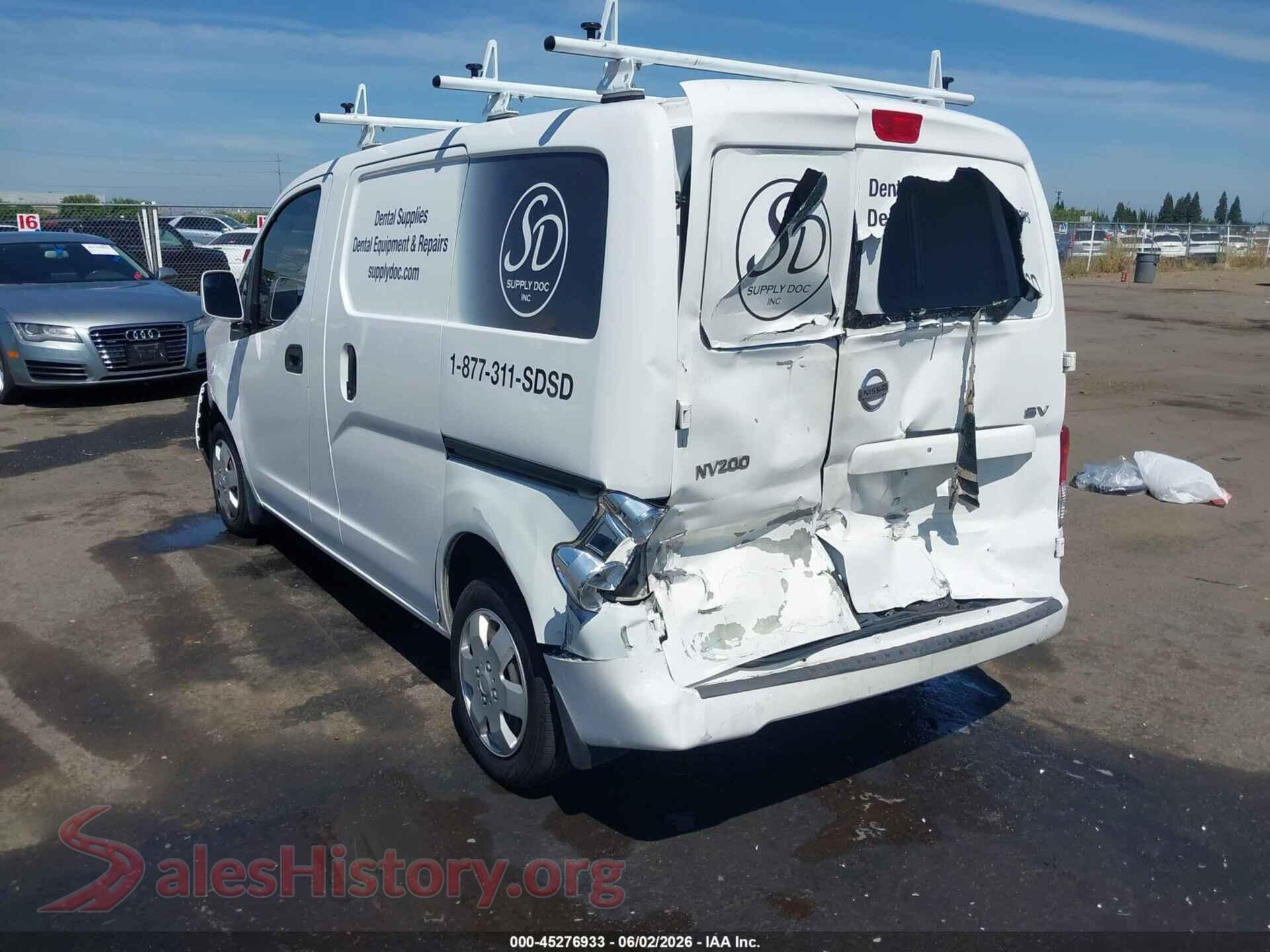 2019 NISSAN NV200 VIN 3N6CM0KN1KK697178, driver side view