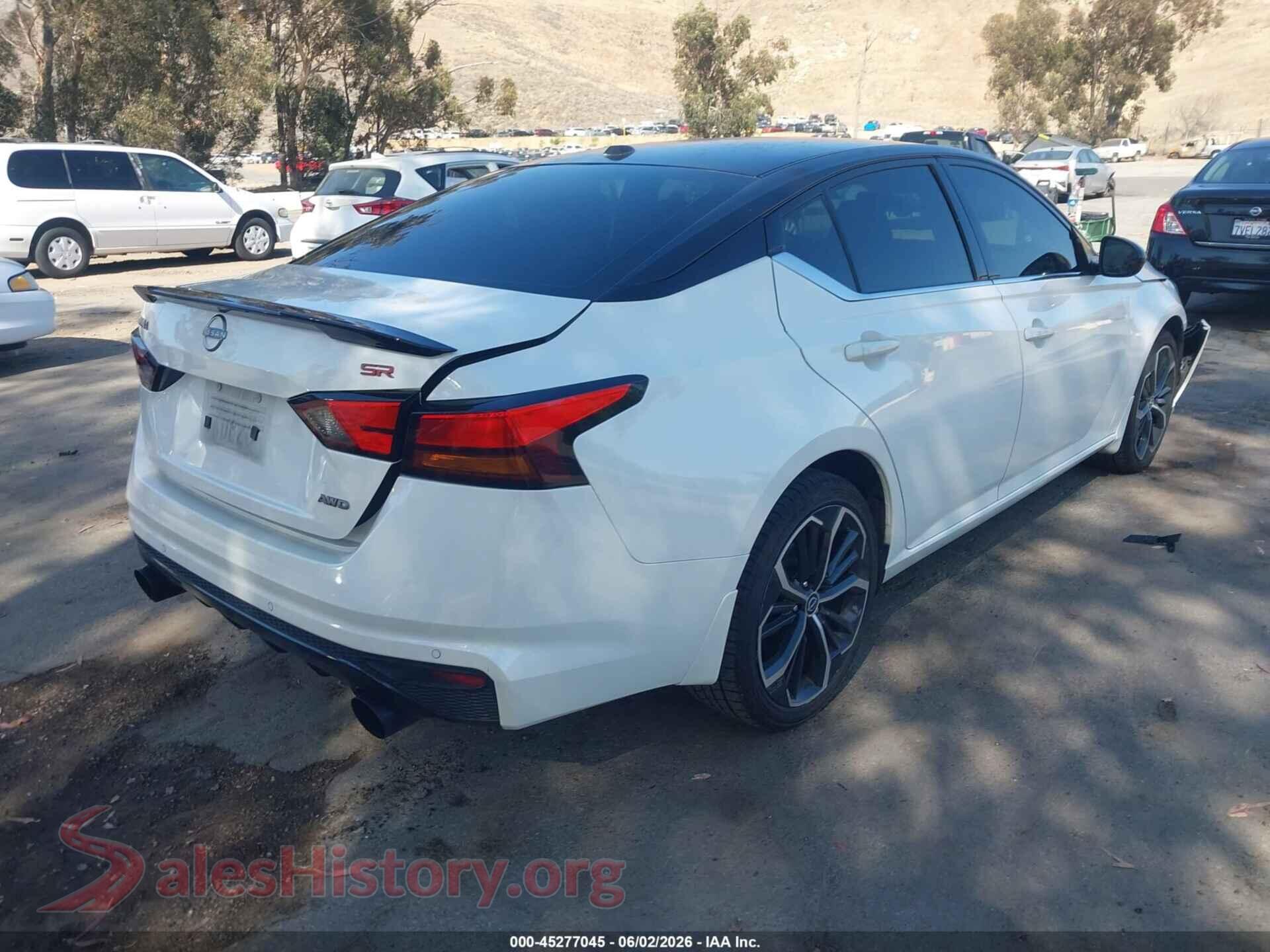 2024 NISSAN ALTIMA VIN 1N4BL4CW8RN337335, rear driver side