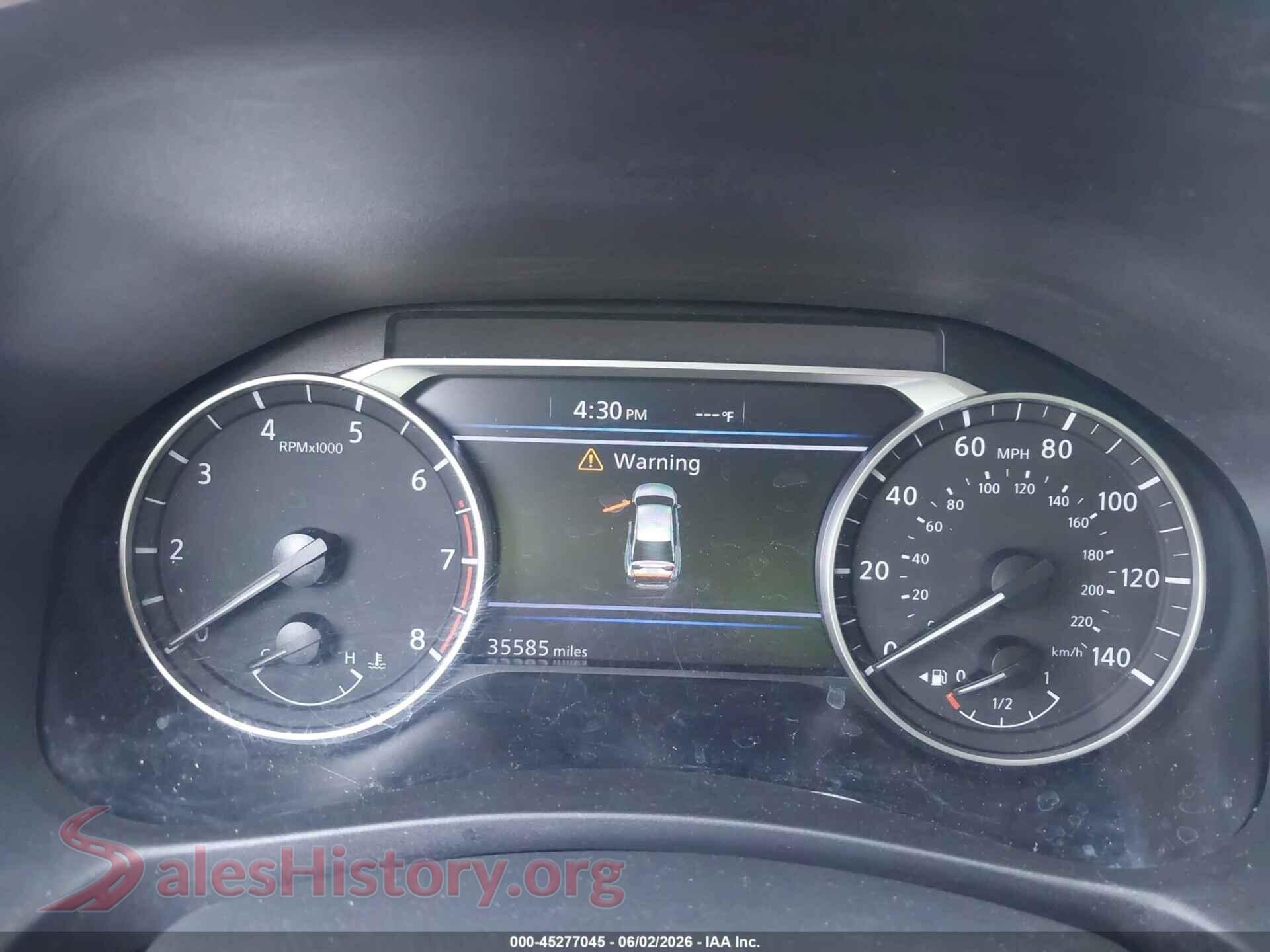 2024 NISSAN ALTIMA VIN 1N4BL4CW8RN337335, passenger side view