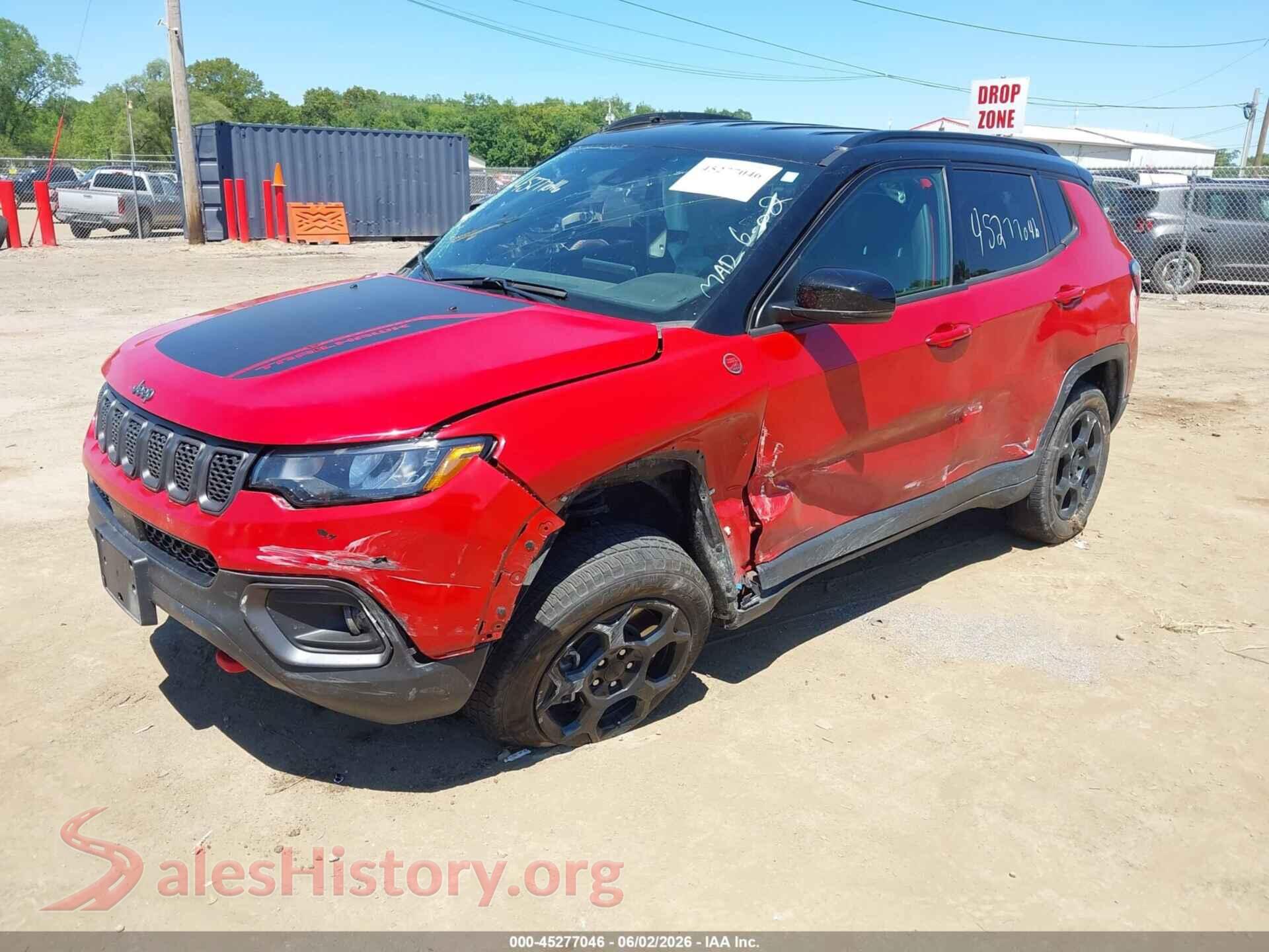 2024 JEEP COMPASS VIN 3C4NJDDN2RT594882, front view