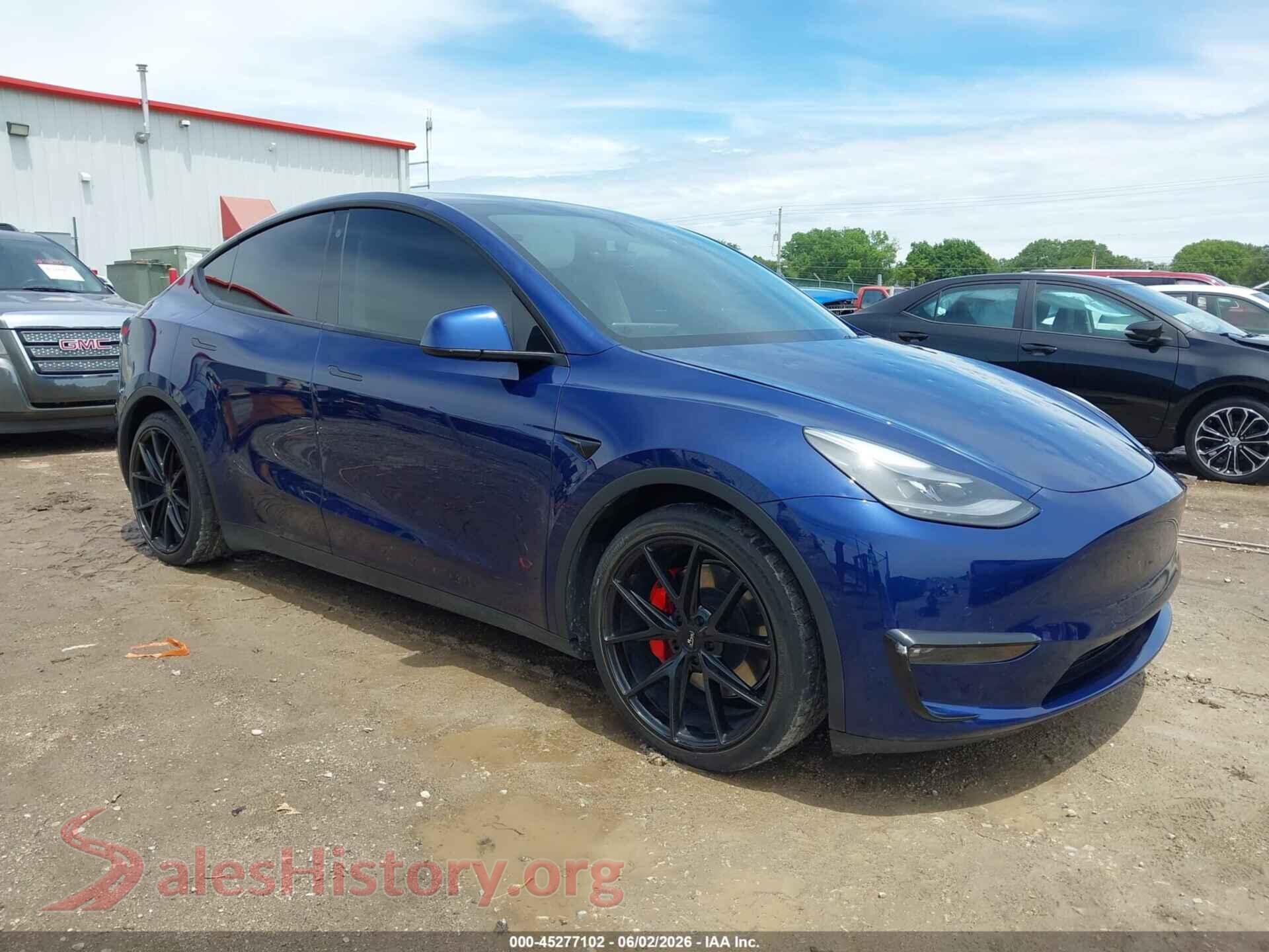 5YJYGDEF7MF269218 2021 TESLA MODEL Y