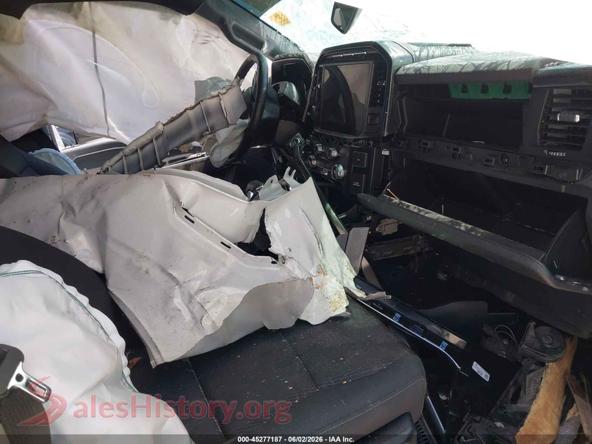 2021 FORD F-150 VIN 1FTEW1CP2MFA52705, rear view