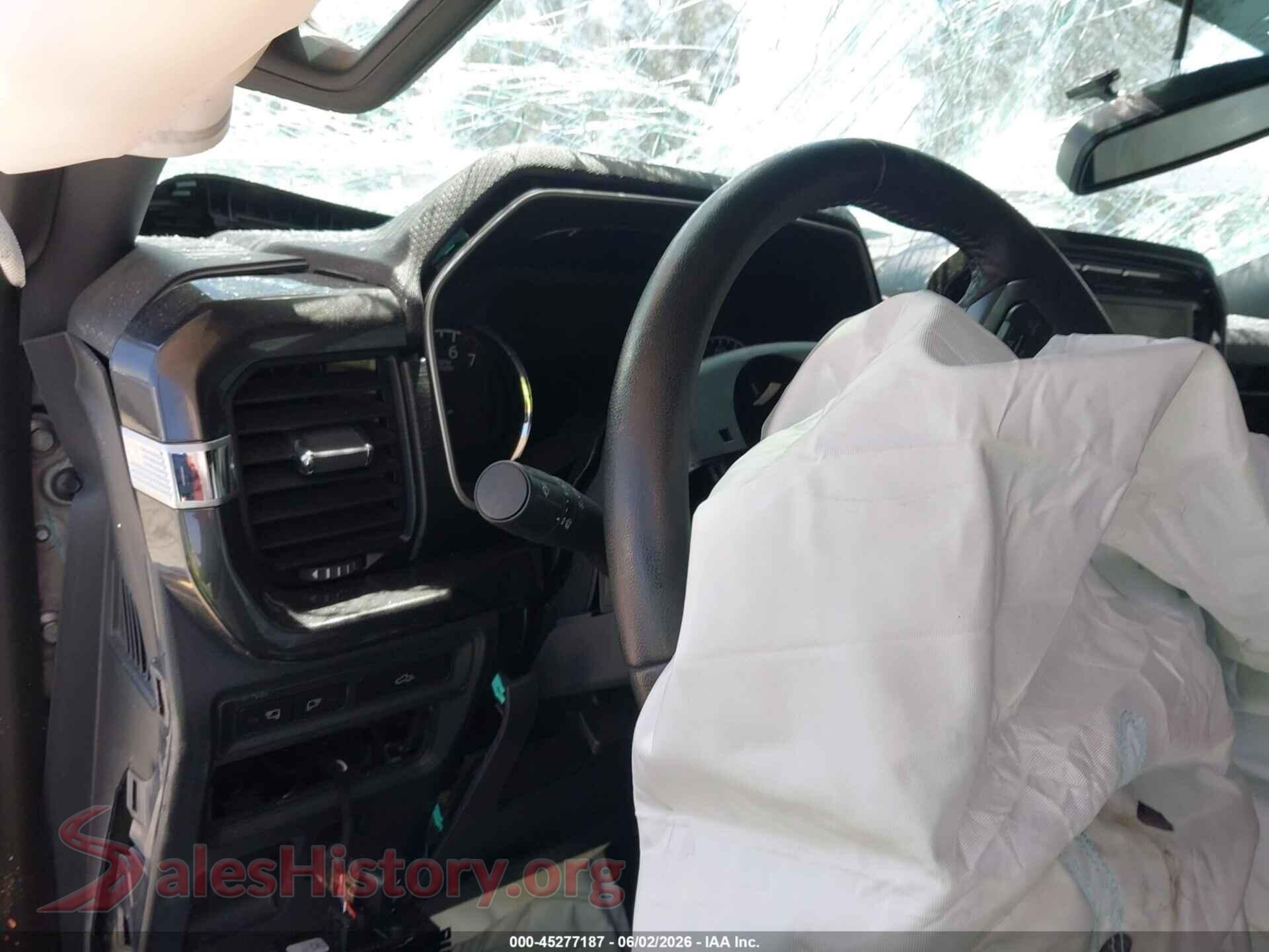 2021 FORD F-150 VIN 1FTEW1CP2MFA52705, passenger side view