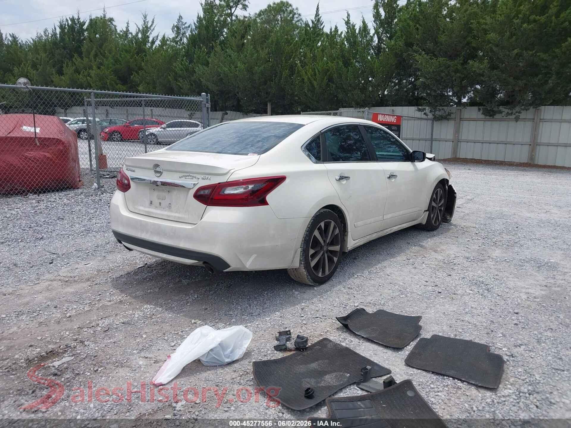 2017 NISSAN ALTIMA VIN 1N4AL3AP6HC165656, rear driver side