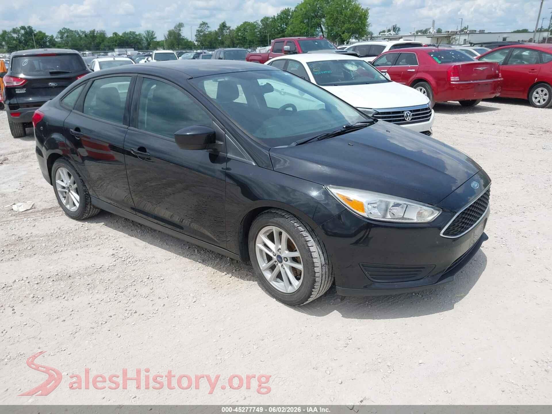 1FADP3F26JL327502 2018 FORD FOCUS
