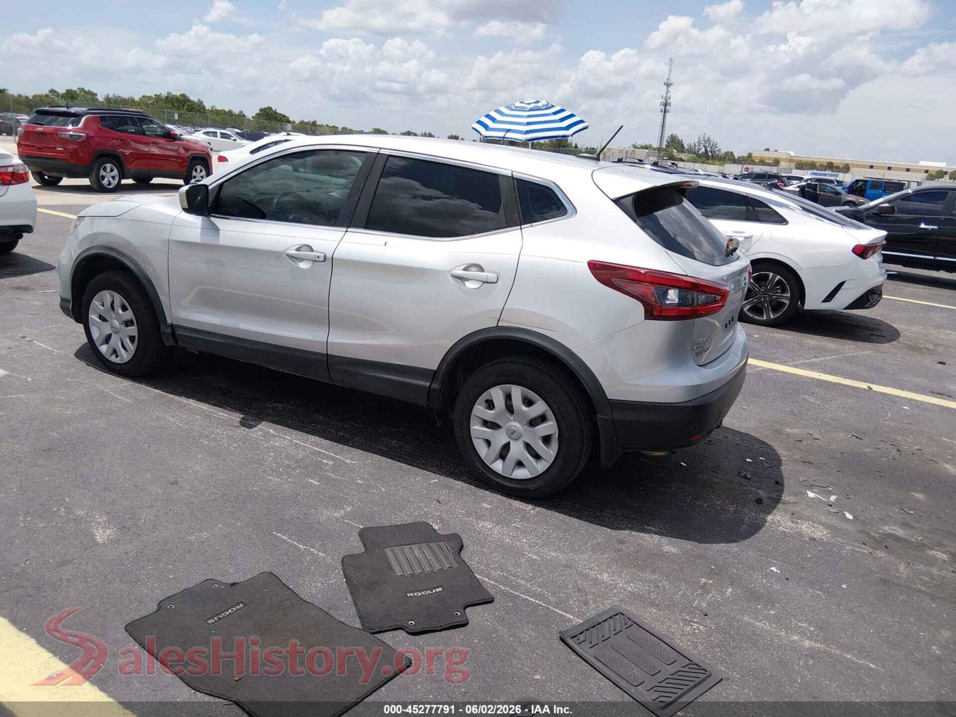 2020 NISSAN ROGUE SPORT VIN JN1BJ1CV3LW255331, driver side view
