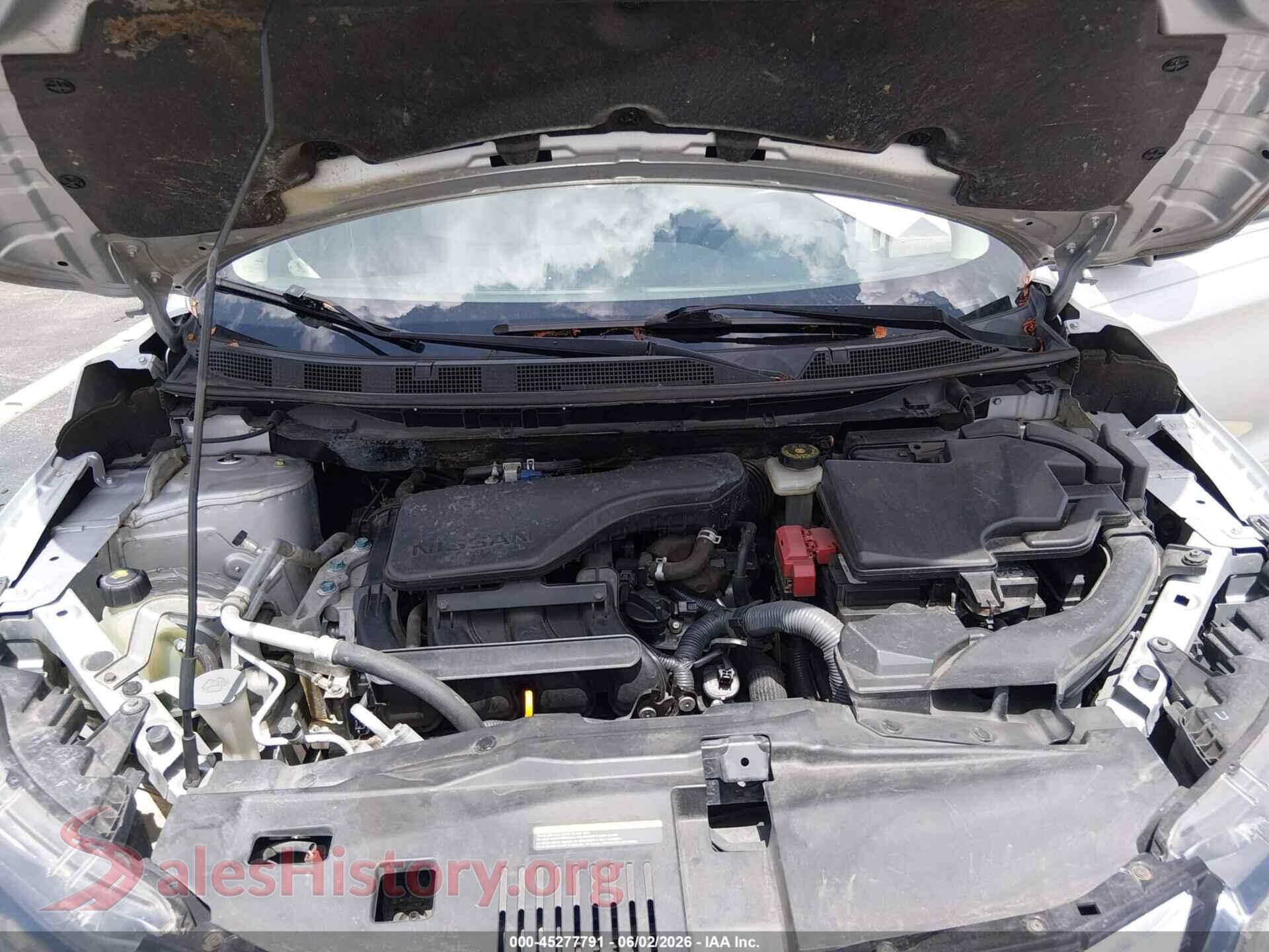 2020 NISSAN ROGUE SPORT VIN JN1BJ1CV3LW255331, interior dashboard