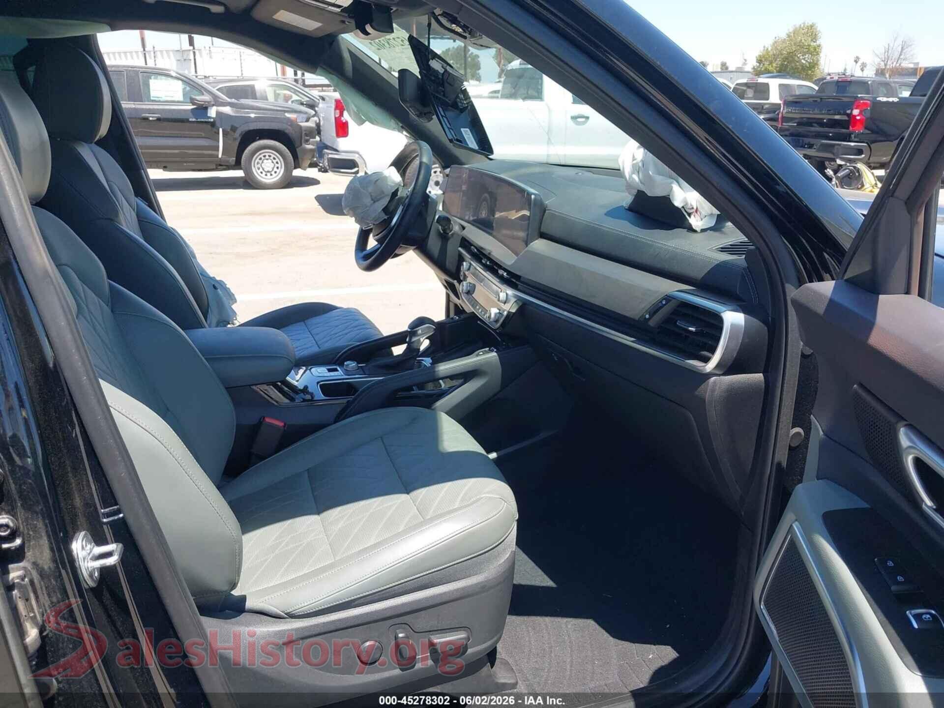 2023 KIA TELLURIDE VIN 5XYP5DGC6PG391408, rear view