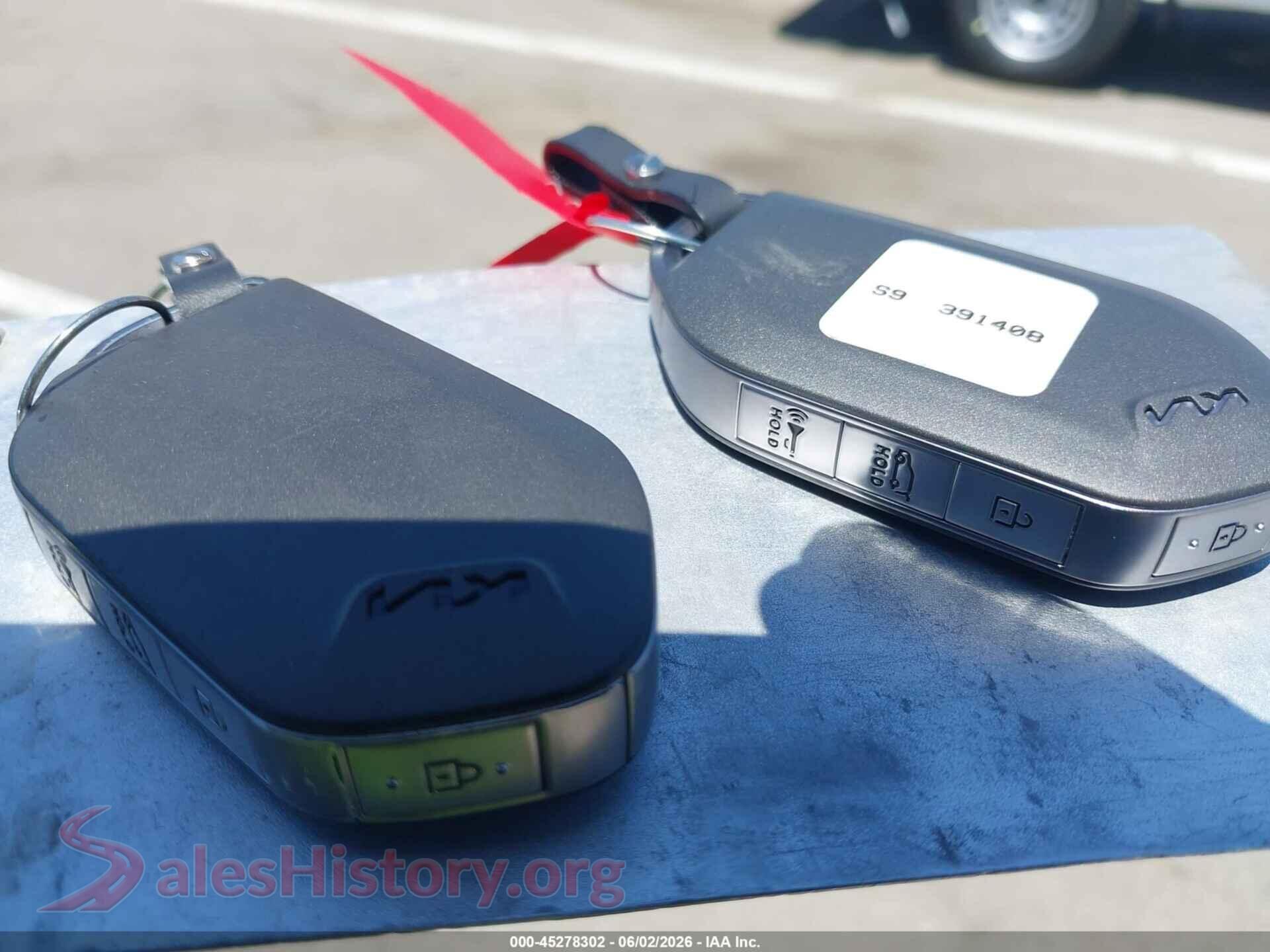 2023 KIA TELLURIDE VIN 5XYP5DGC6PG391408, odometer mileage