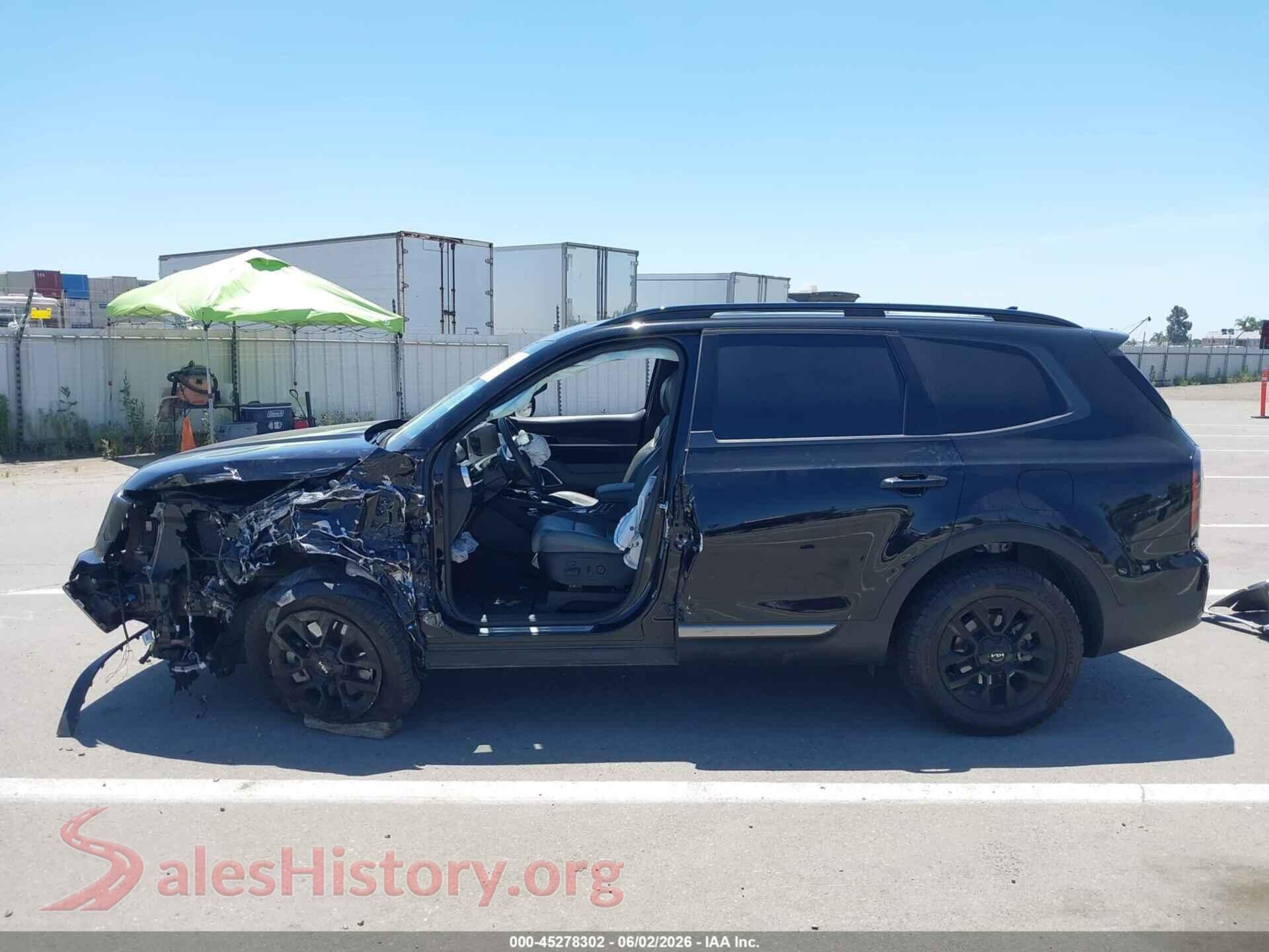 2023 KIA TELLURIDE VIN 5XYP5DGC6PG391408, auction photo 20