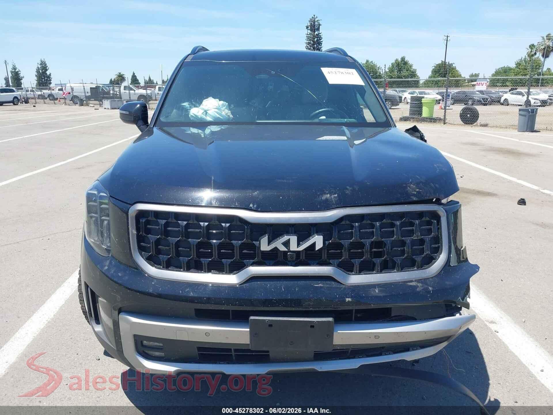 2023 KIA TELLURIDE VIN 5XYP5DGC6PG391408, auction photo 18