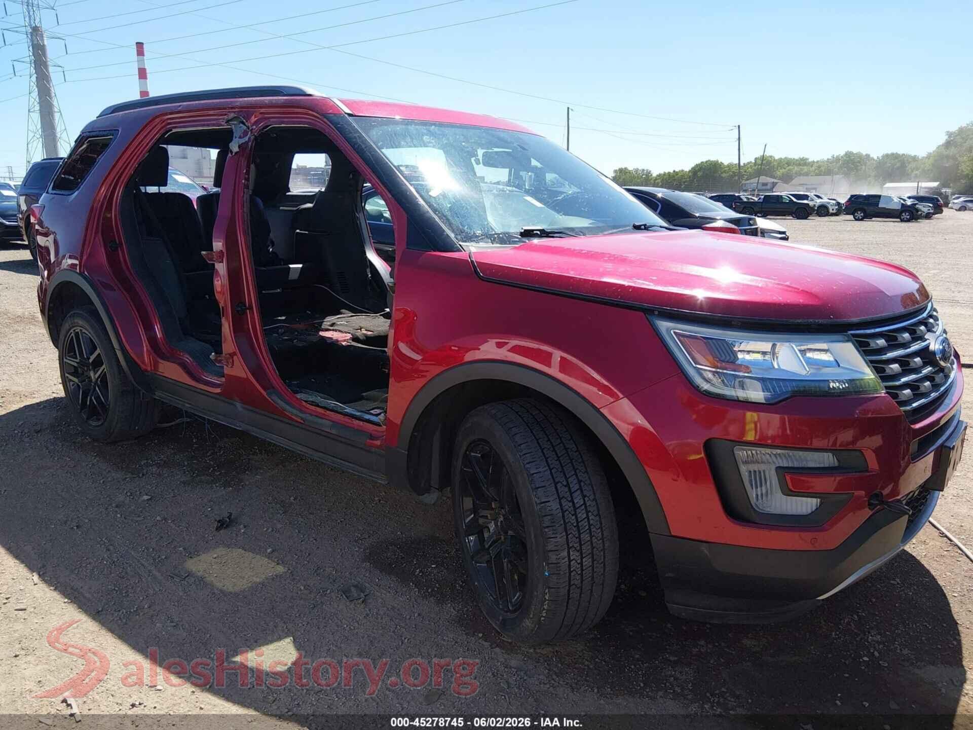 1FM5K8D8XHGC58684 2017 FORD EXPLORER