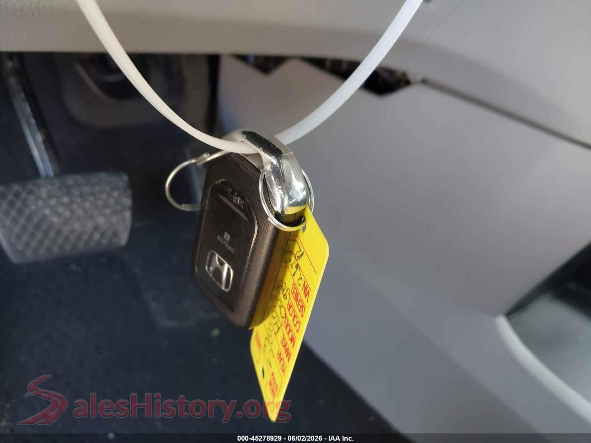 2018 HONDA ODYSSEY VIN 5FNRL6H74JB079274, odometer mileage