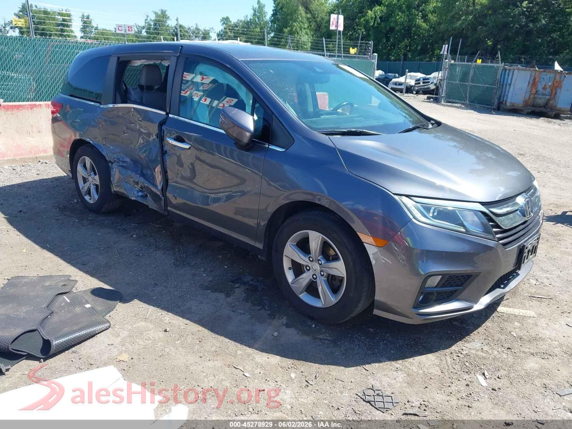 5FNRL6H74JB079274 2018 HONDA ODYSSEY