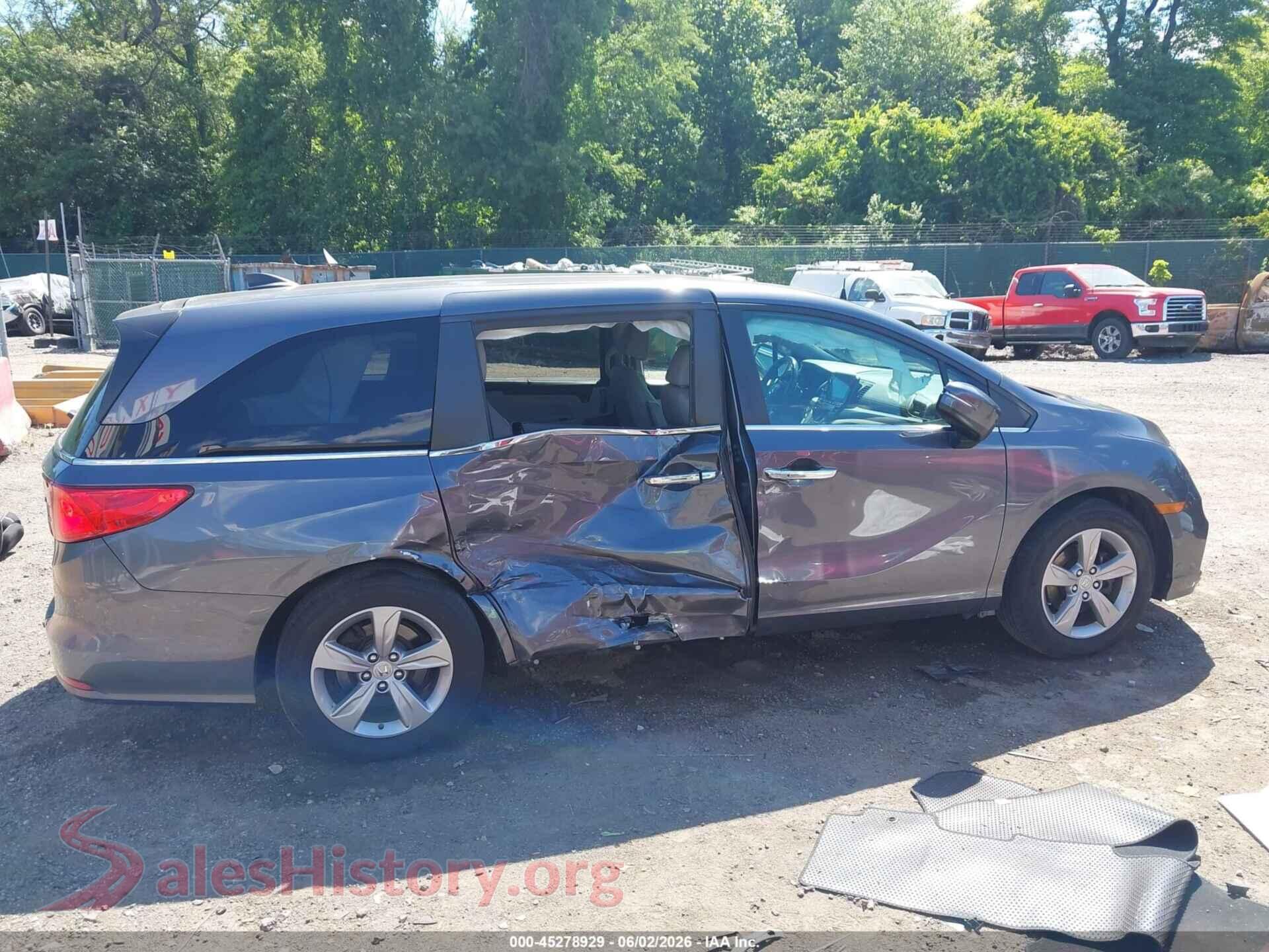 2018 HONDA ODYSSEY VIN 5FNRL6H74JB079274, auction photo 14