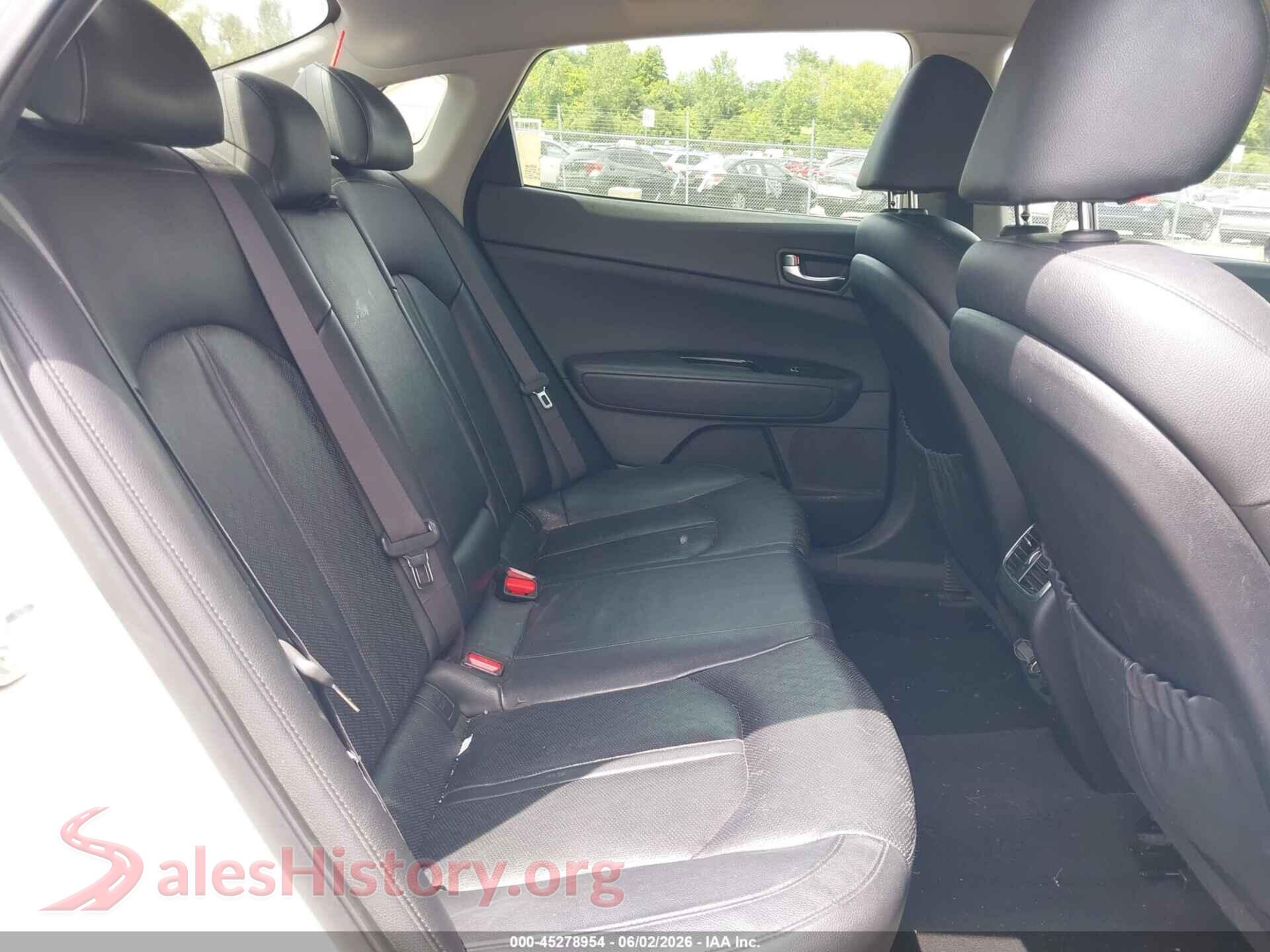 2017 KIA OPTIMA HYBRID VIN KNAGU4LCXH5004617, front passenger side