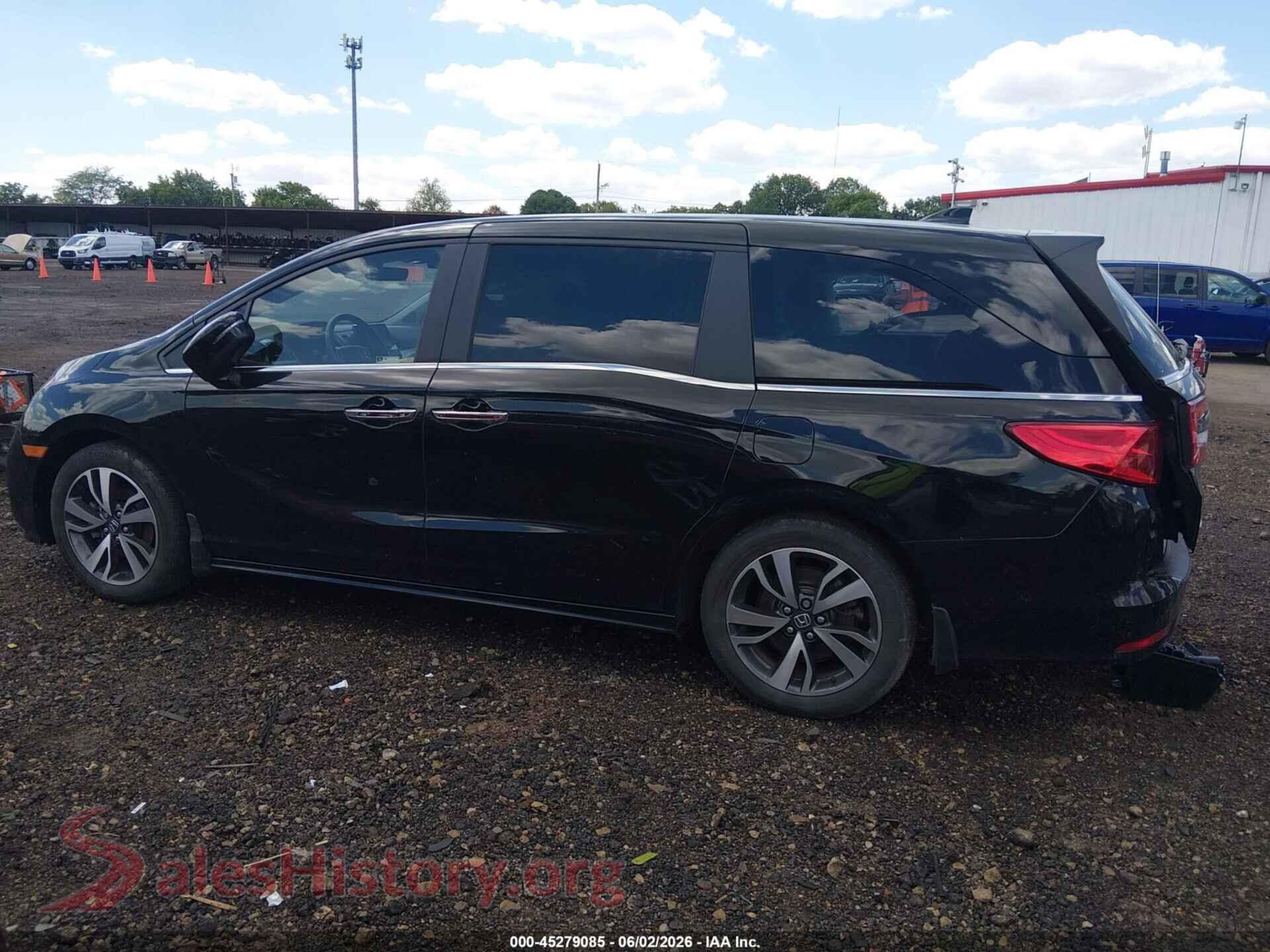 2024 HONDA ODYSSEY VIN 5FNRL6H84RB034582, auction photo 15