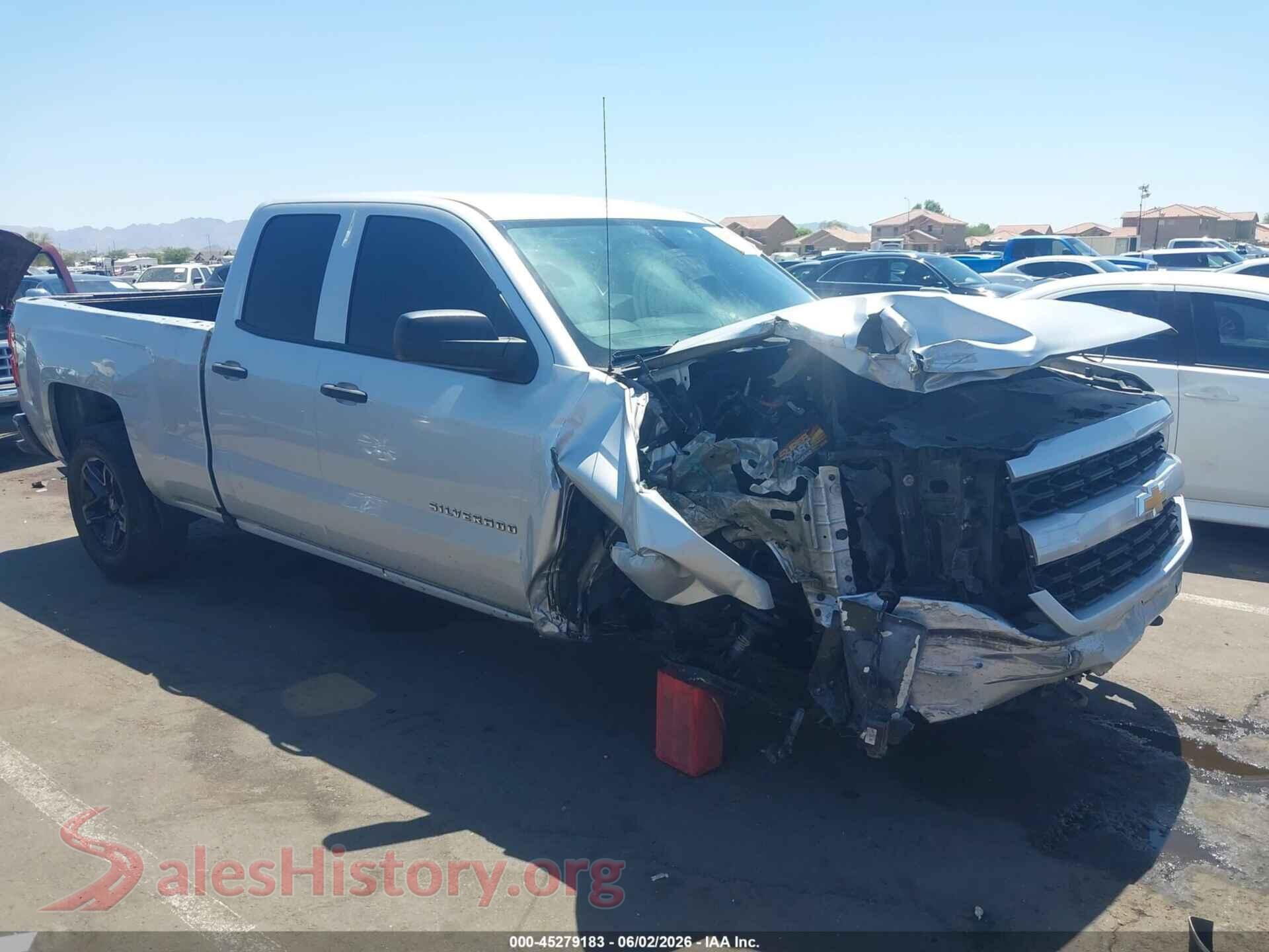 2018 CHEVROLET SILVERADO 1500 VIN 1GCRCPEH3JZ304667, rear passenger side