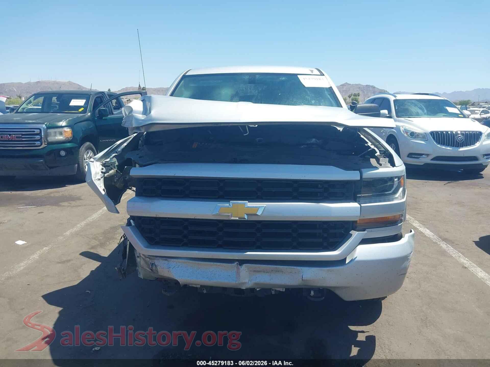 2018 CHEVROLET SILVERADO 1500 VIN 1GCRCPEH3JZ304667, auction photo 13