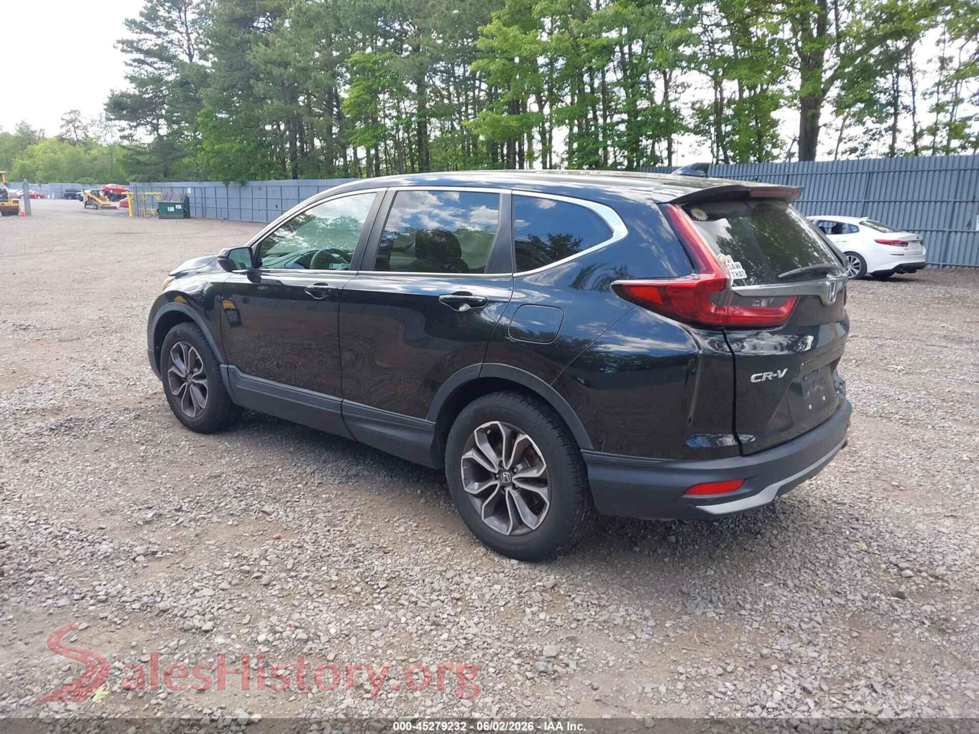 2020 HONDA CR-V VIN 2HKRW2H59LH615980, driver side view