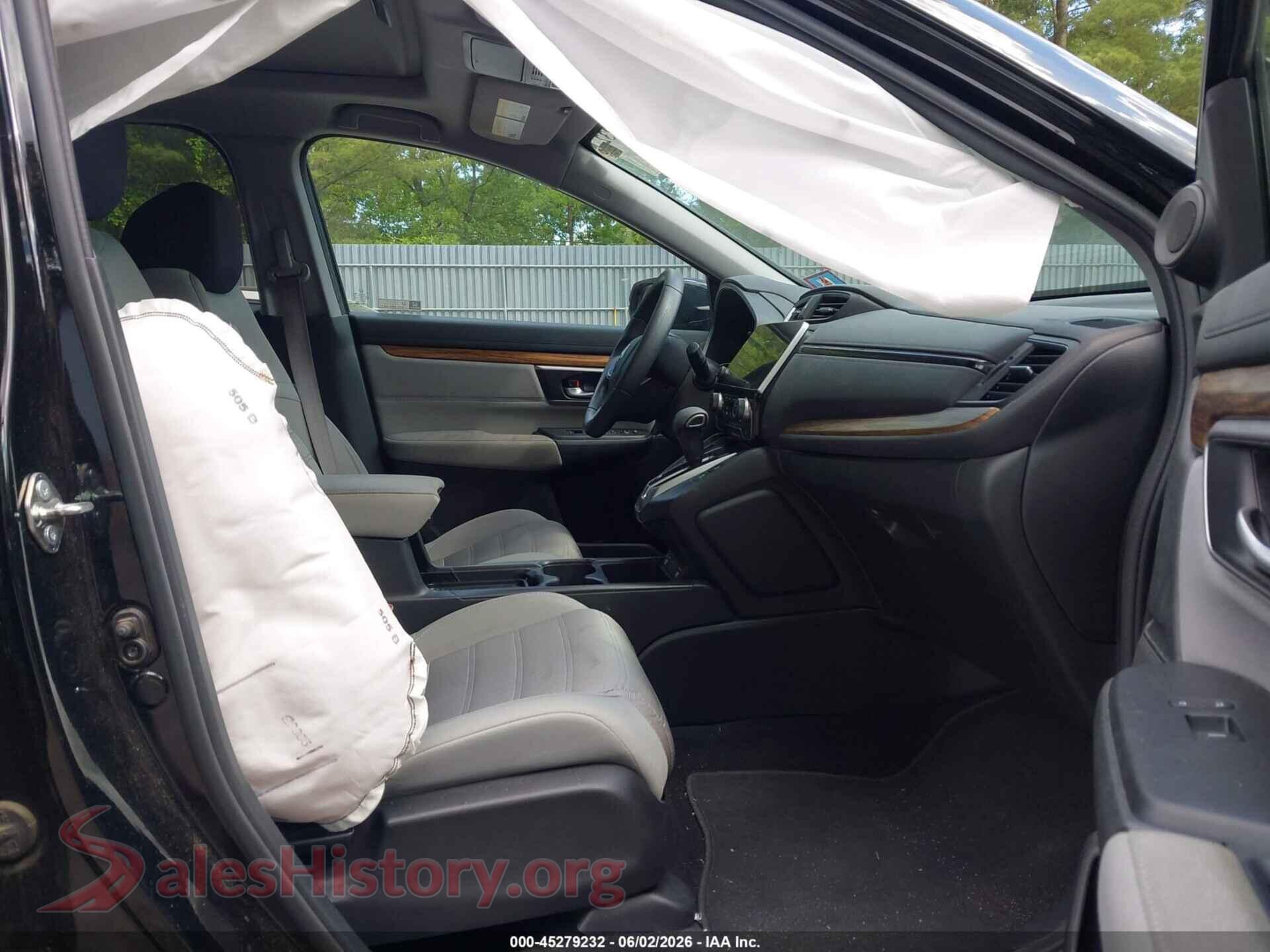 2020 HONDA CR-V VIN 2HKRW2H59LH615980, rear view