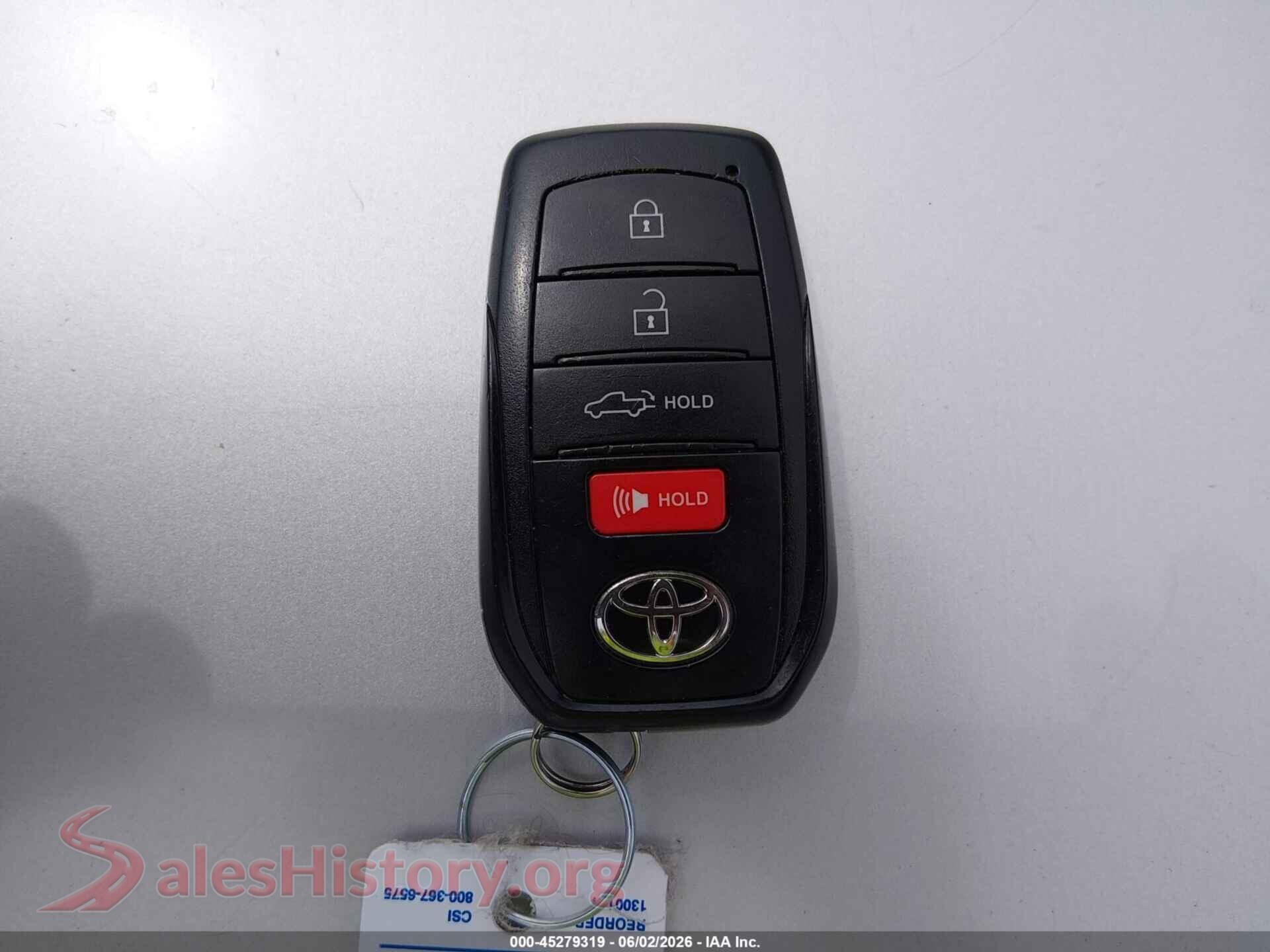 2024 TOYOTA TUNDRA VIN 5TFLA5DB3RX172000, odometer mileage