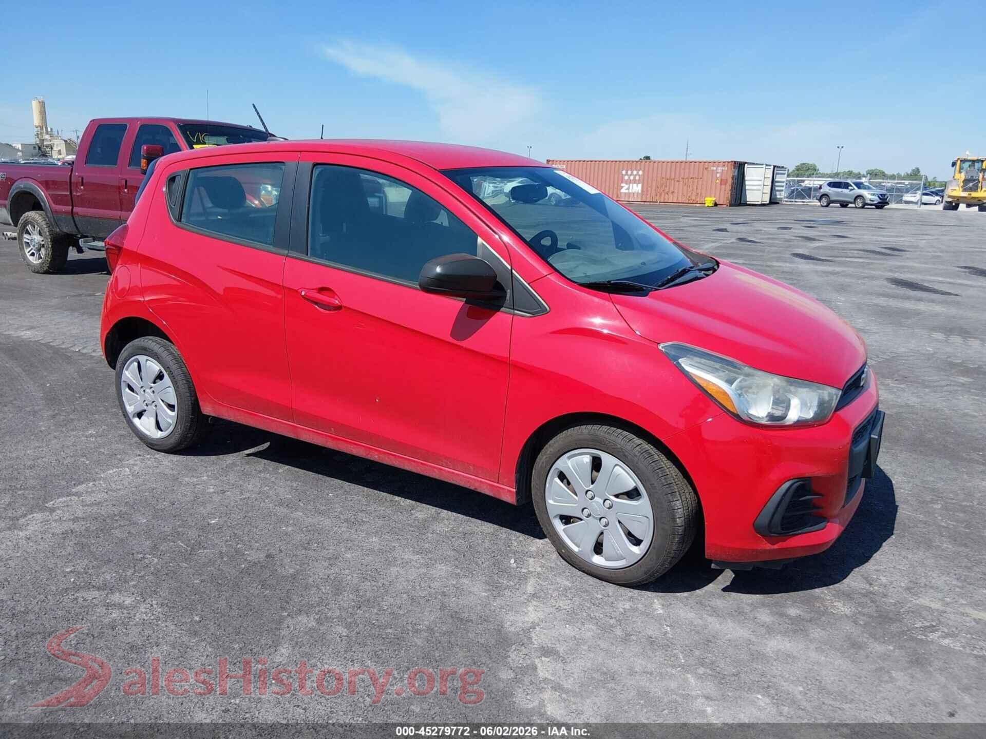 KL8CB6SAXJC442762 2018 CHEVROLET SPARK
