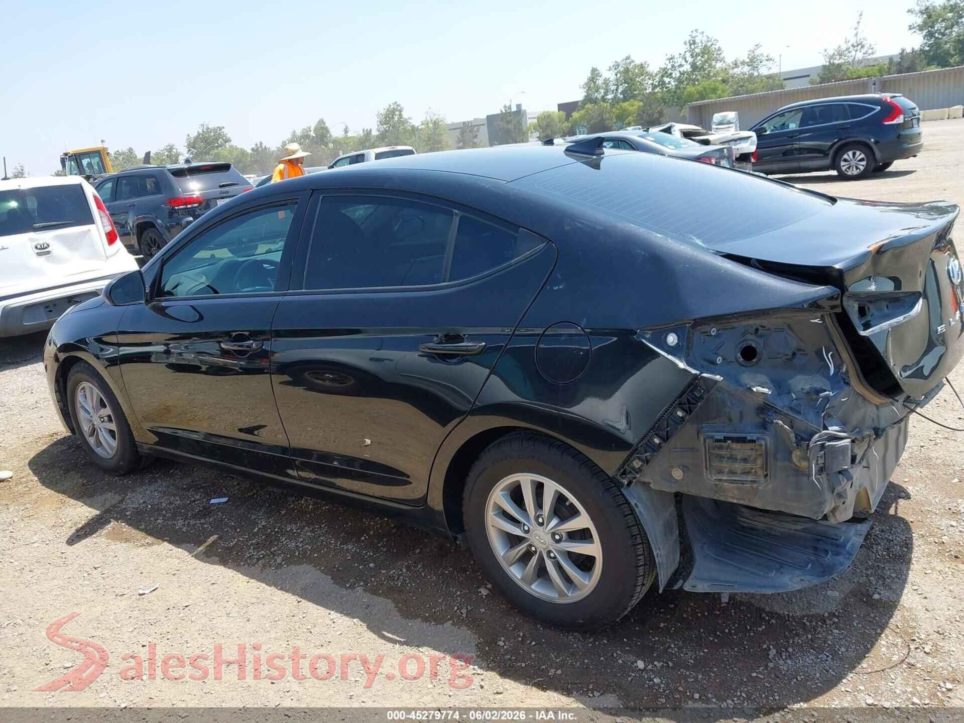2020 HYUNDAI ELANTRA VIN 5NPD94LA1LH599470, auction photo 15