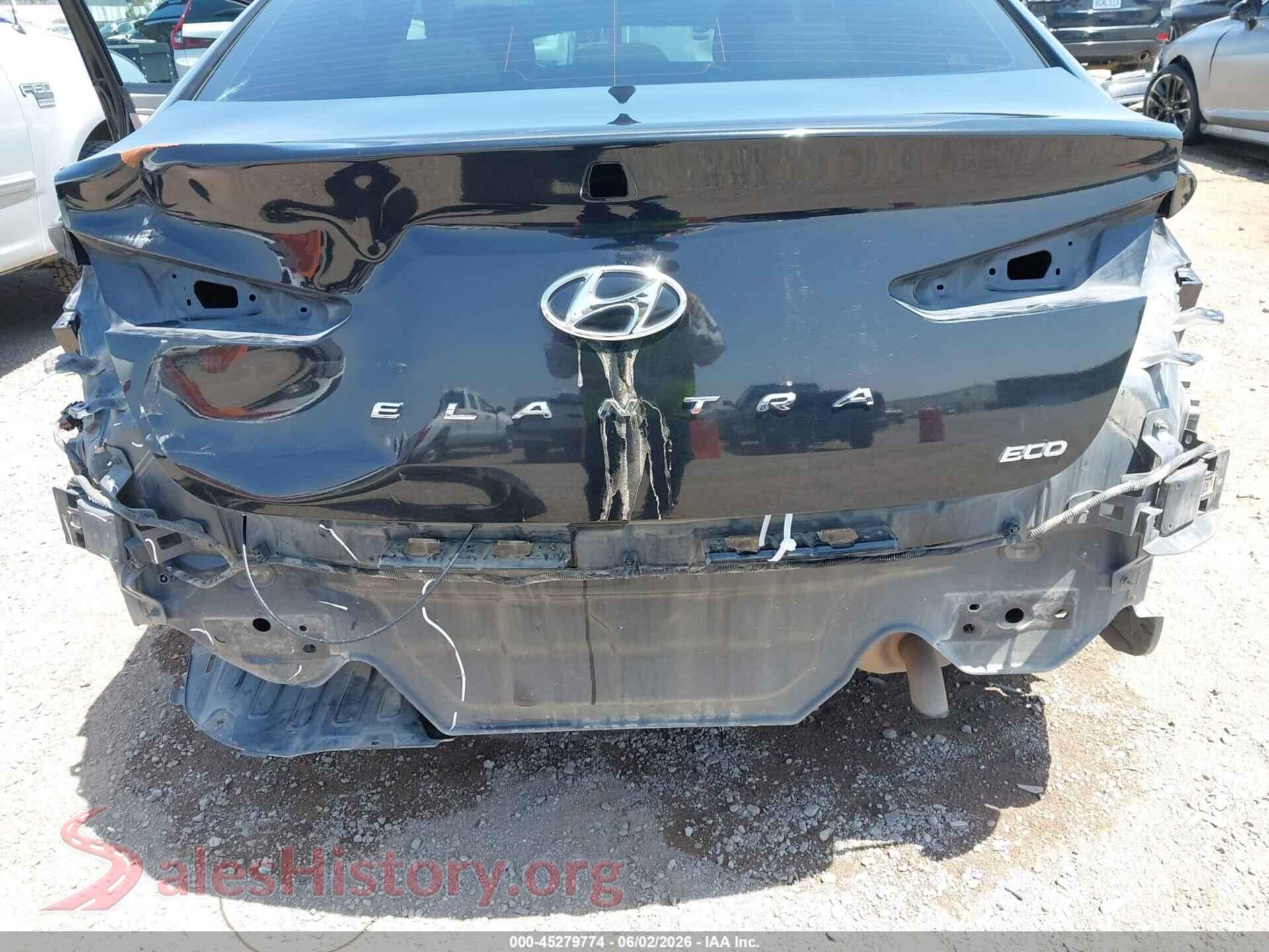 2020 HYUNDAI ELANTRA VIN 5NPD94LA1LH599470, rear passenger side