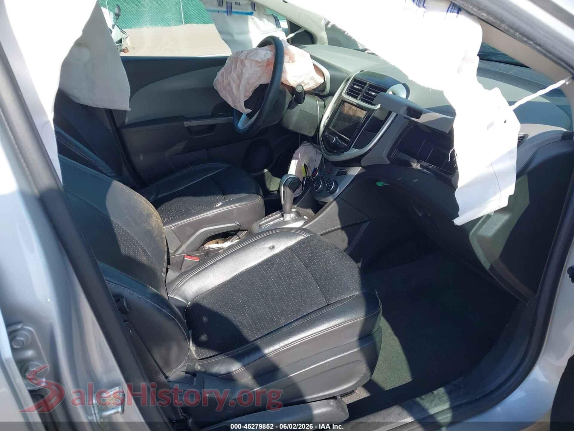 2018 CHEVROLET SONIC VIN 1G1JF5SB8J4132151, rear view