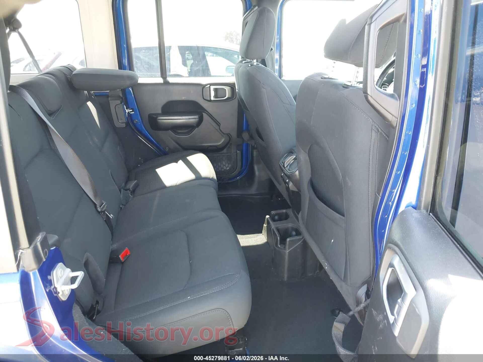 2020 JEEP WRANGLER UNLIMITED VIN 1C4HJXDN9LW269646, front passenger side