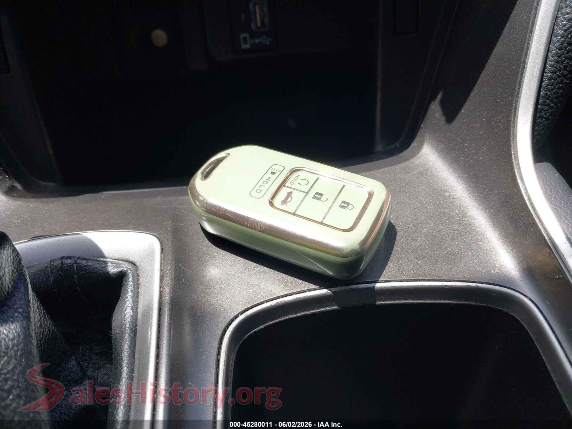 2018 HONDA ACCORD VIN 1HGCV1F9XJA053912, odometer mileage