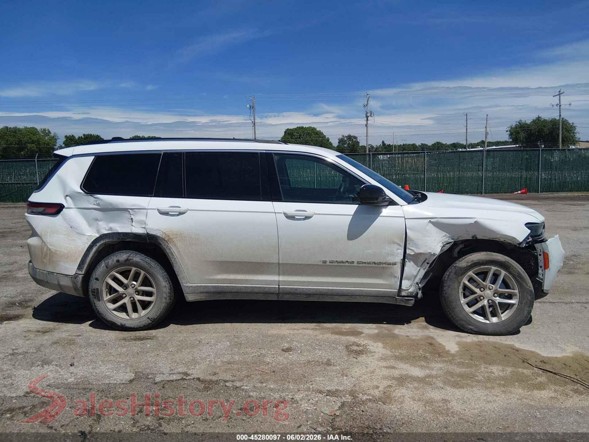 2023 JEEP GRAND CHEROKEE L VIN 1C4RJKAG4P8815180, auction photo 13